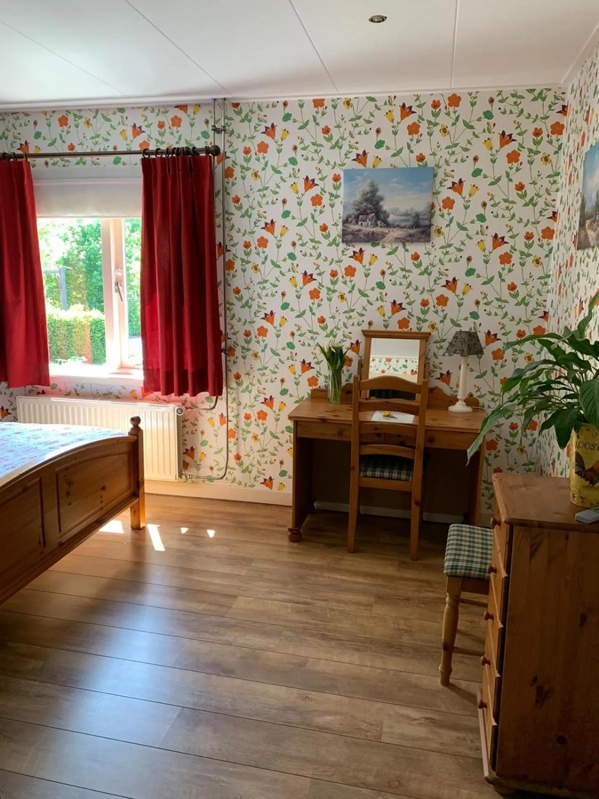 Bed in B&B De Kaagse Koe