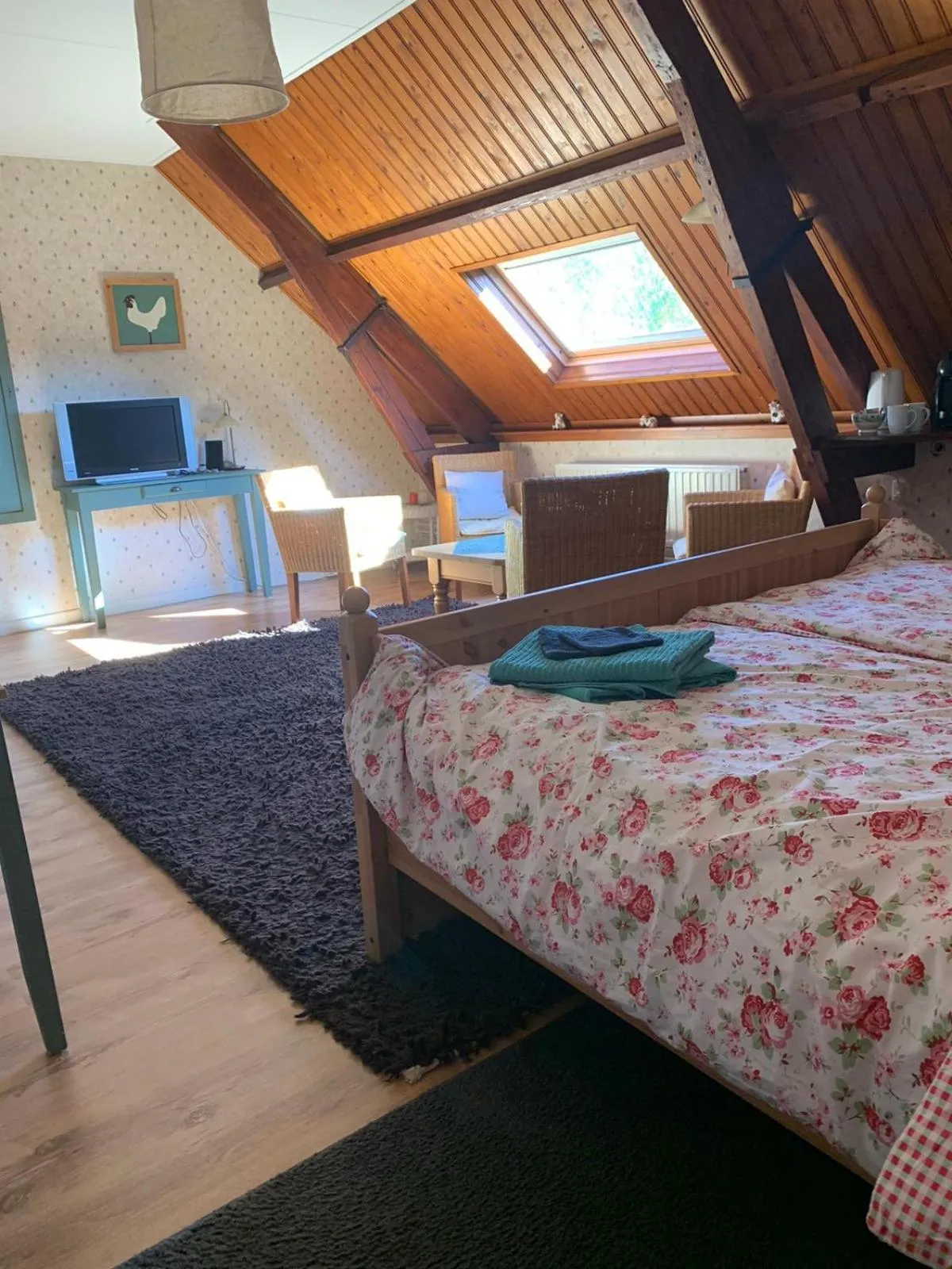 Bed in B&B De Kaagse Koe