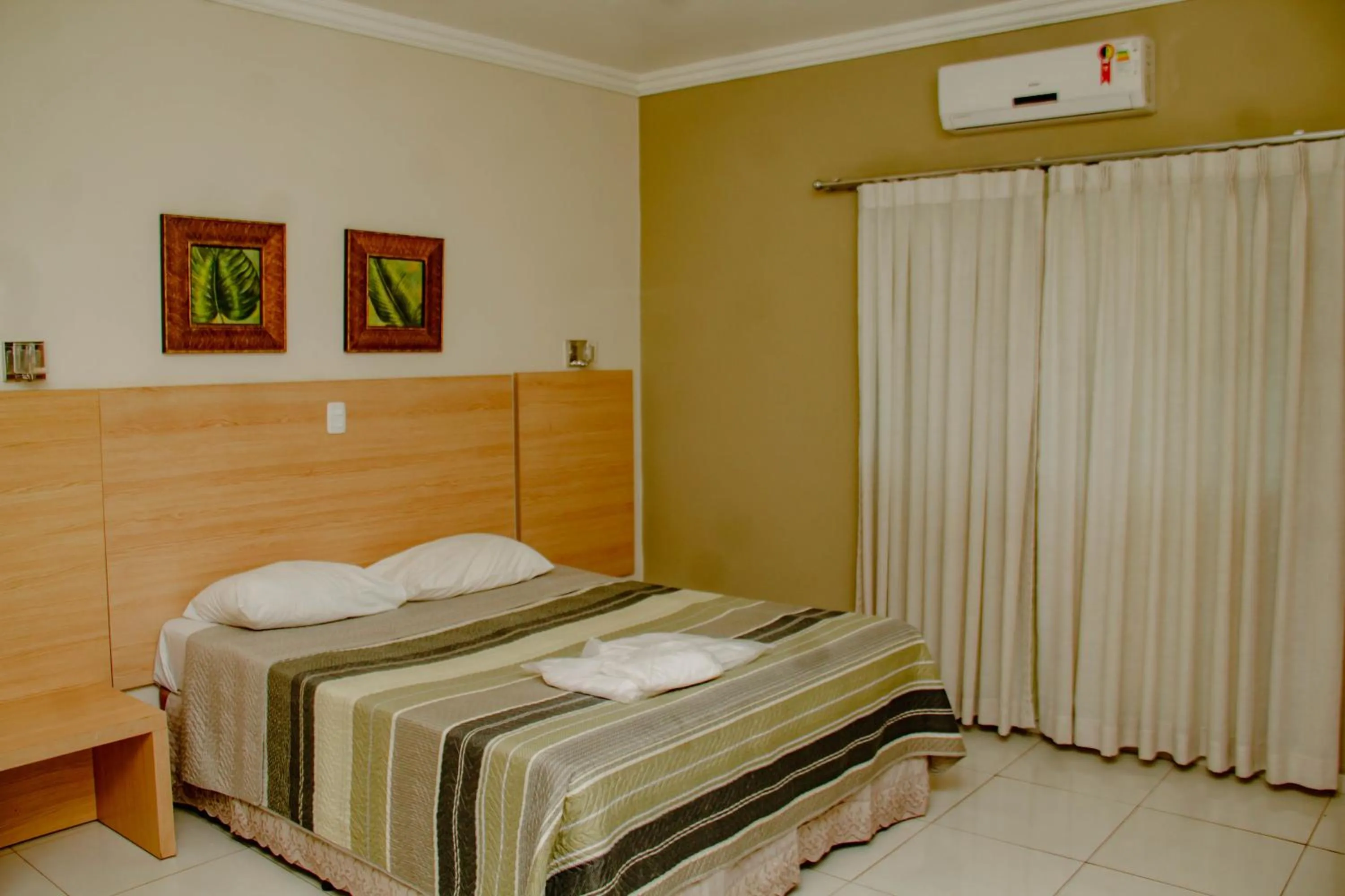 Bed in Hotel Nacional Inn Araxá Previdência