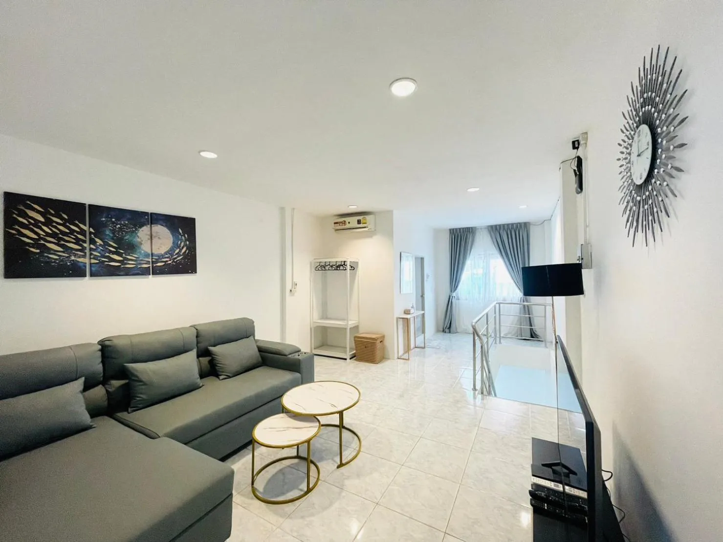 Living room in Richmond Guesthouse Haad Rin