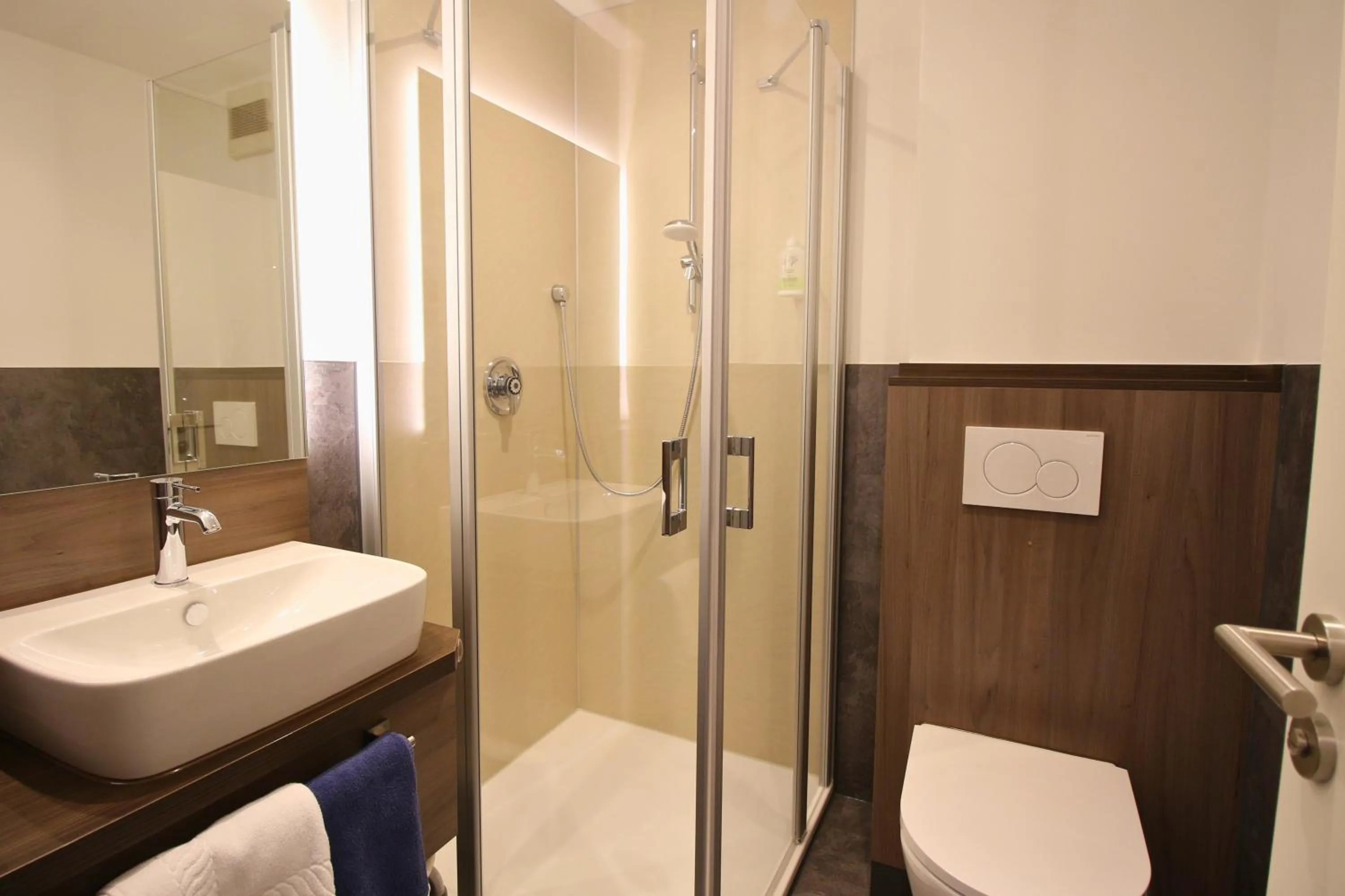 Shower in Hotel Graf Balduin