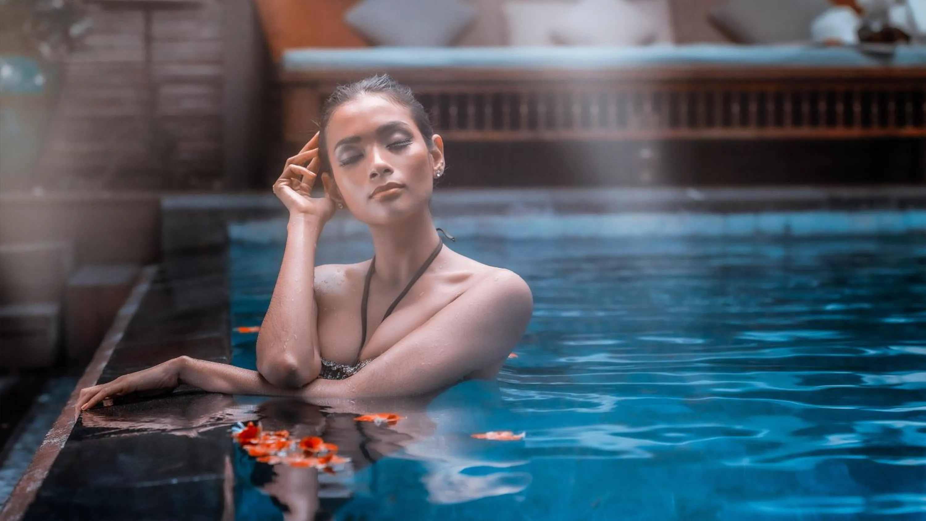 Swimming pool in Puripunn Hideaway