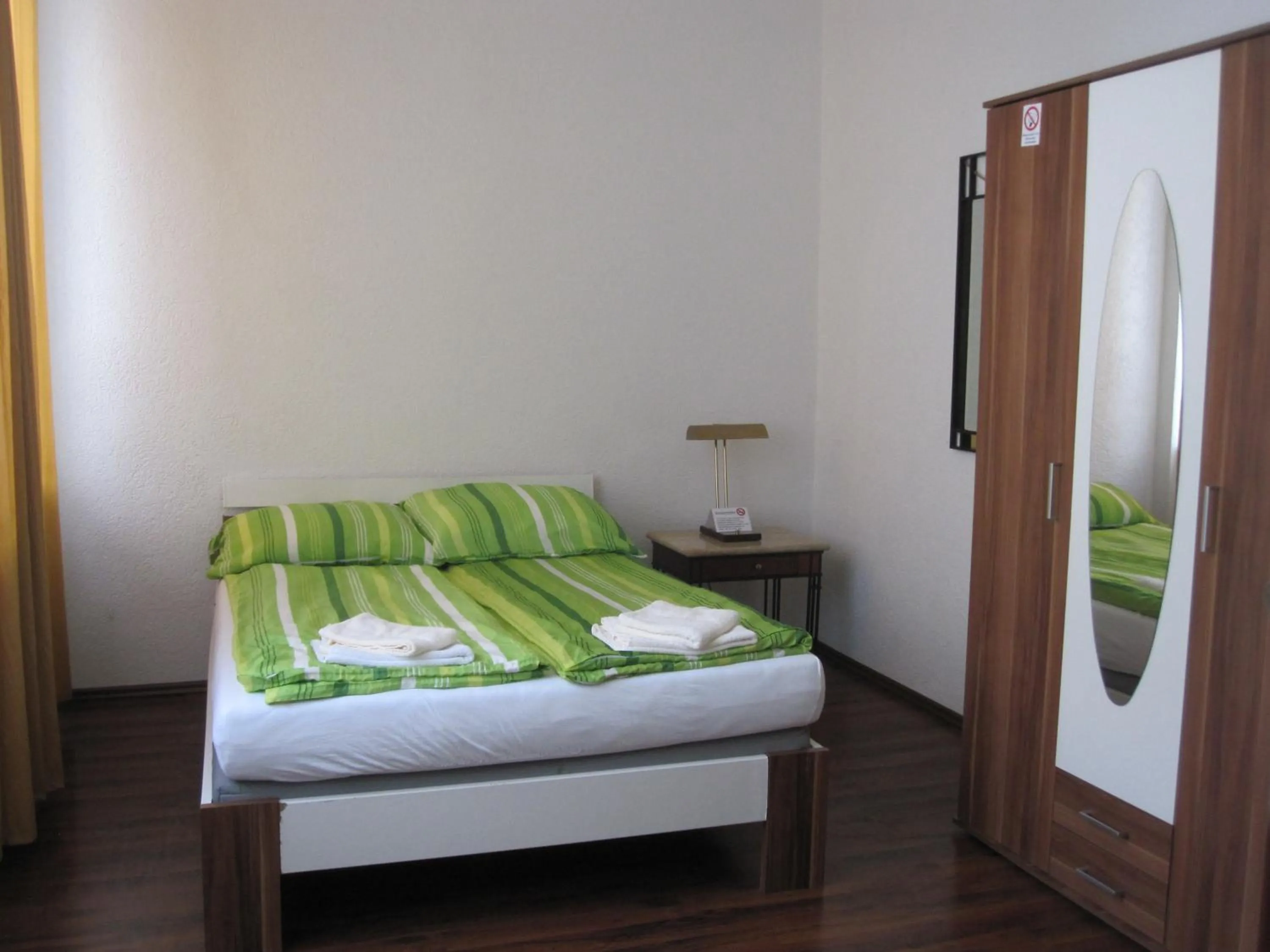 Bed in Hotel Feiertag