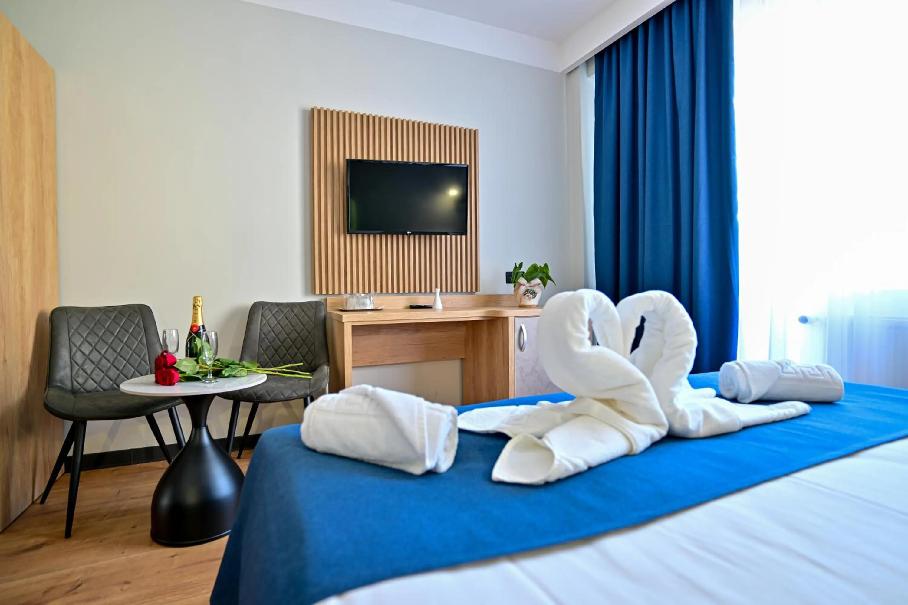 Bed in Hotel Class Hermannstadt