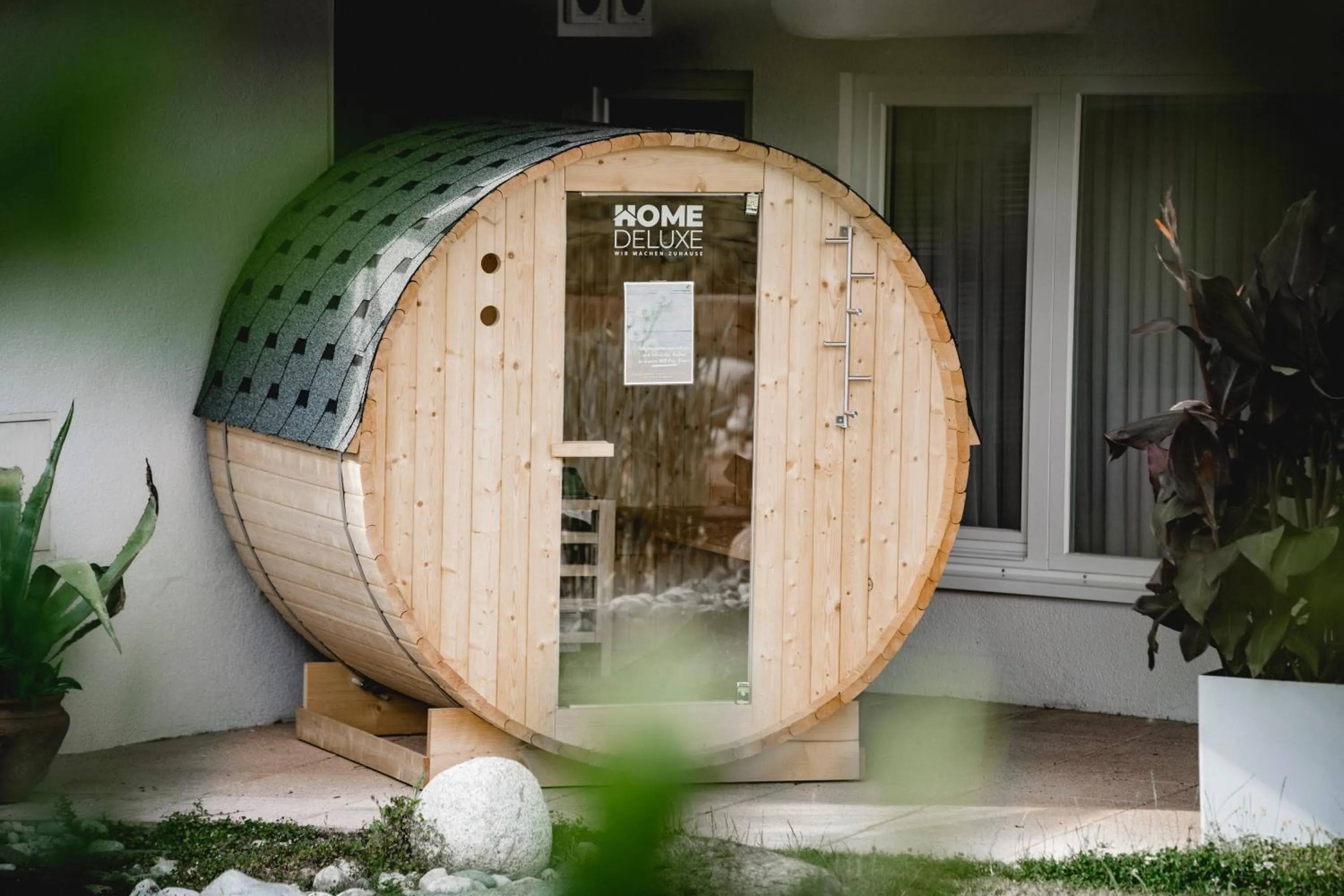 Sauna in Landhotel Rügheim