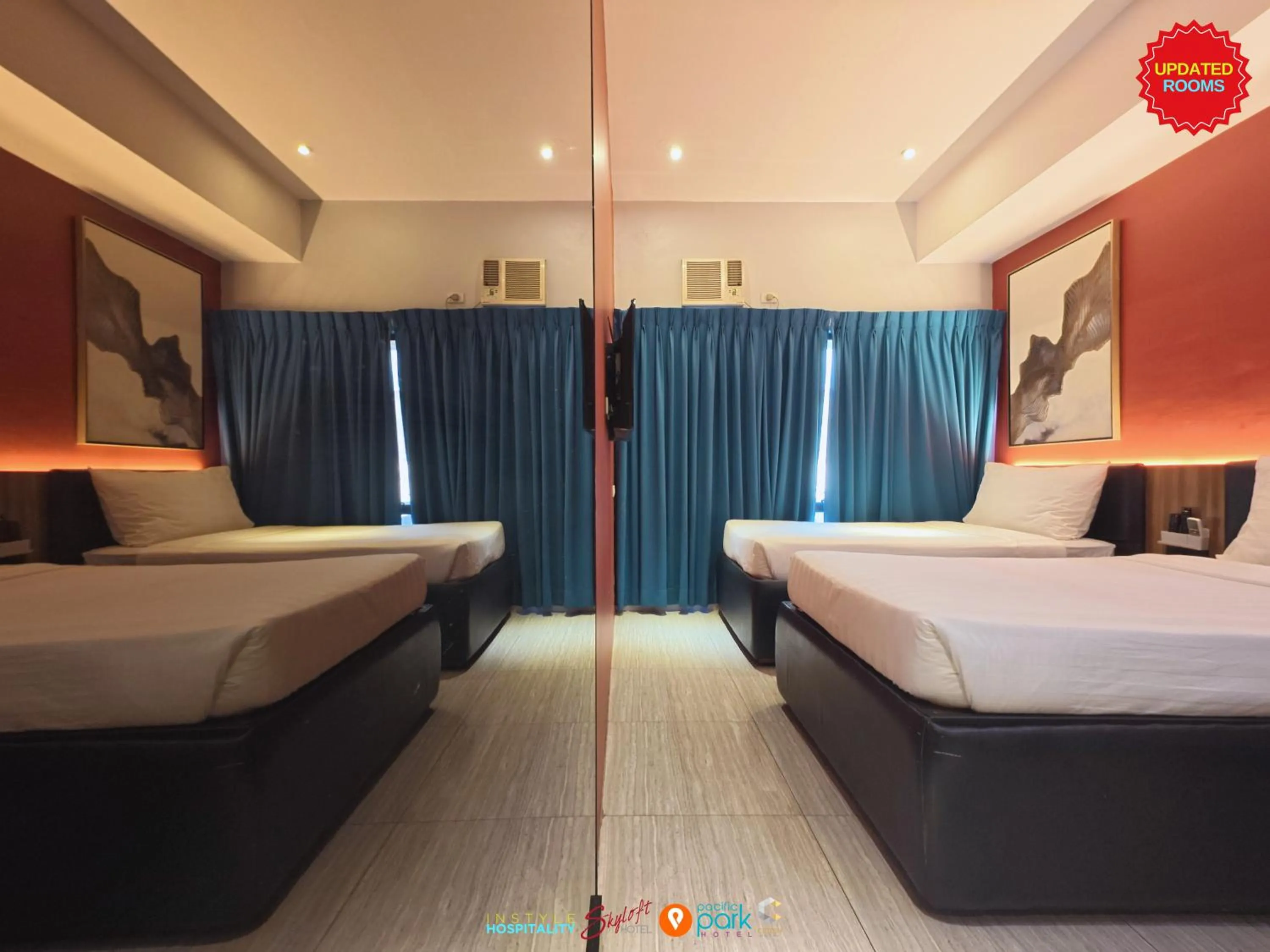 Bed in Skyloft Hotel