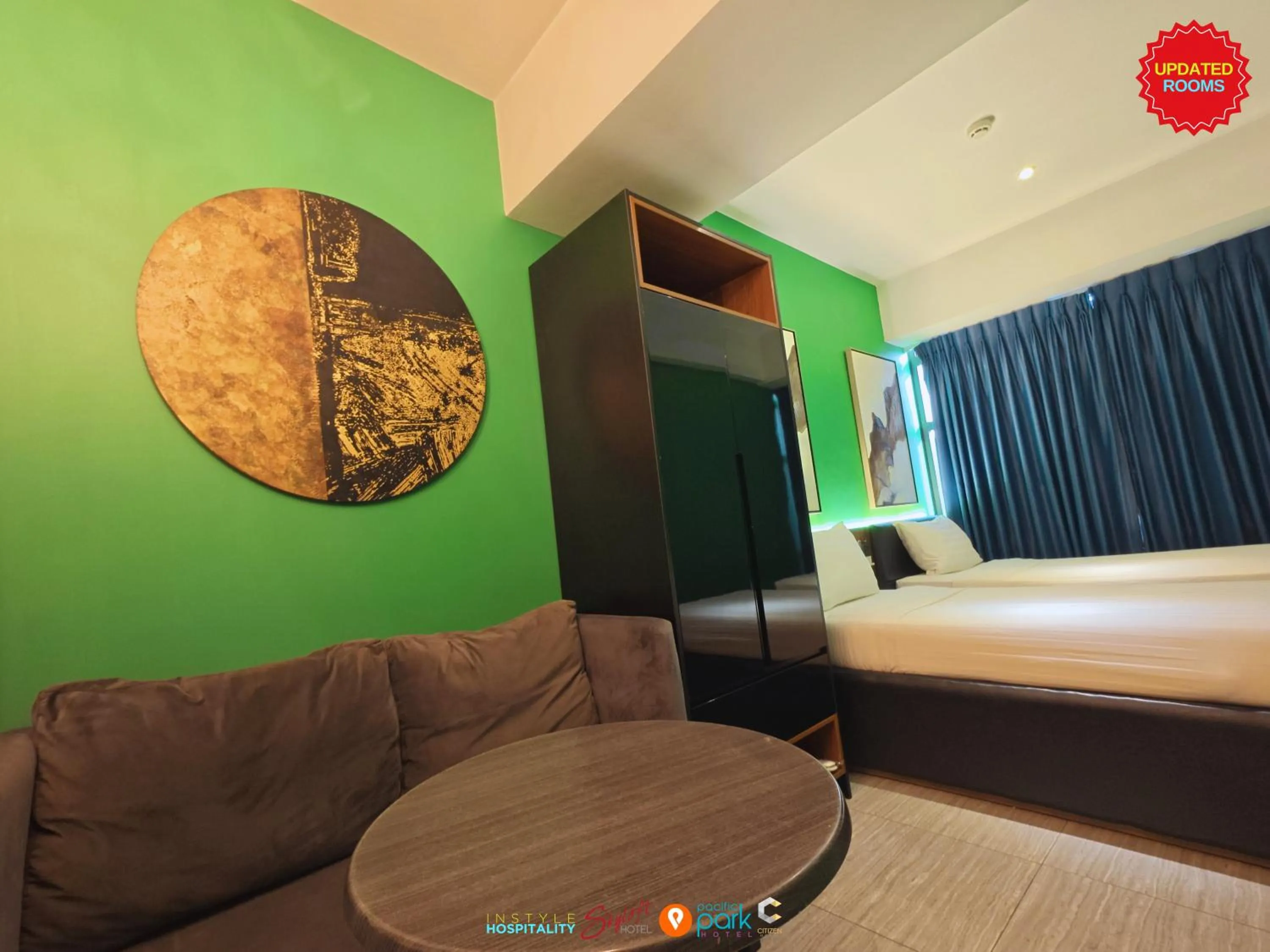 Bed in Skyloft Hotel