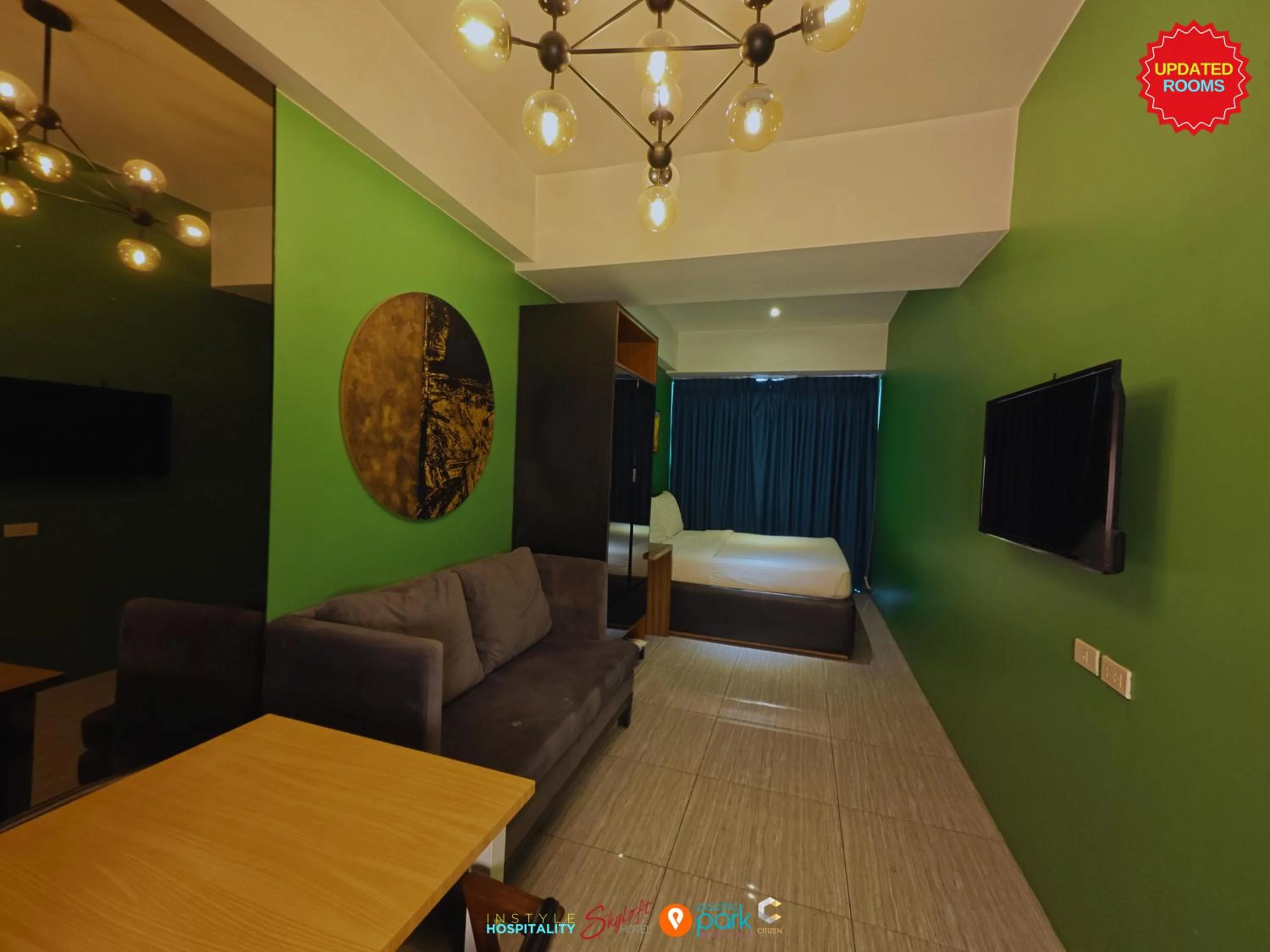 Bed in Skyloft Hotel