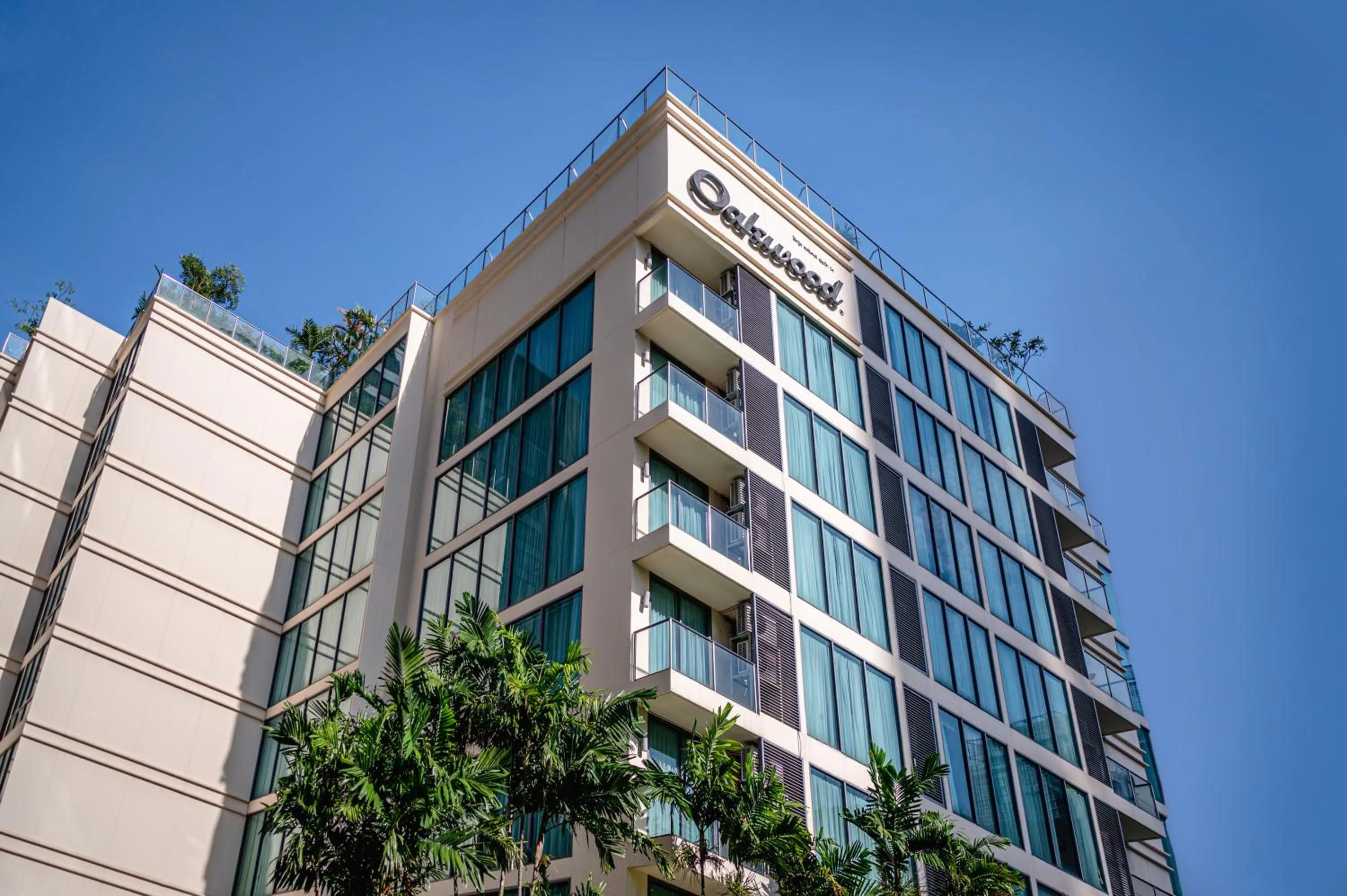 Facade/entrance in Oakwood Residence Sukhumvit 24 Bangkok