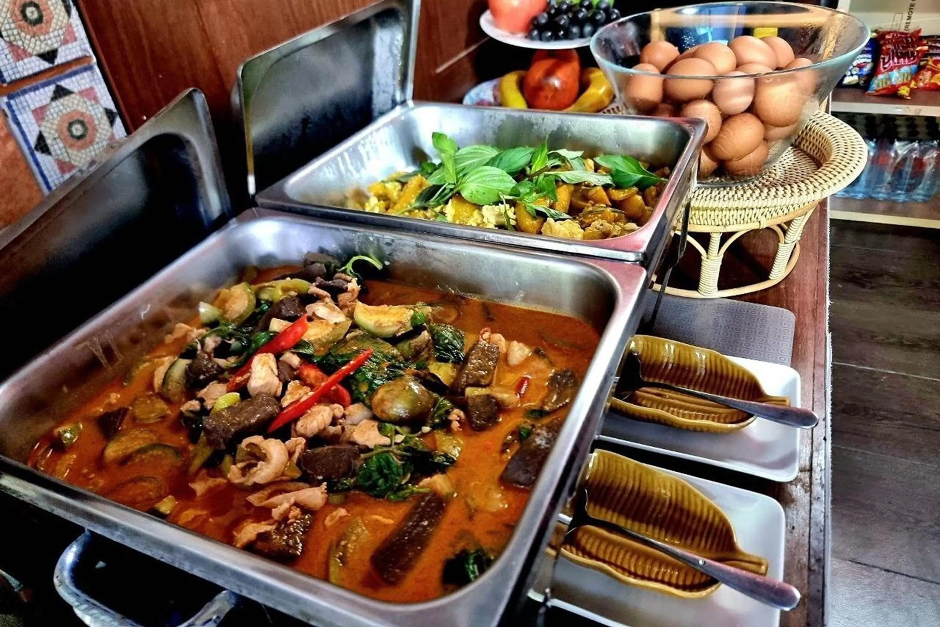 Restaurant/places to eat in Chat House Chiang Rai