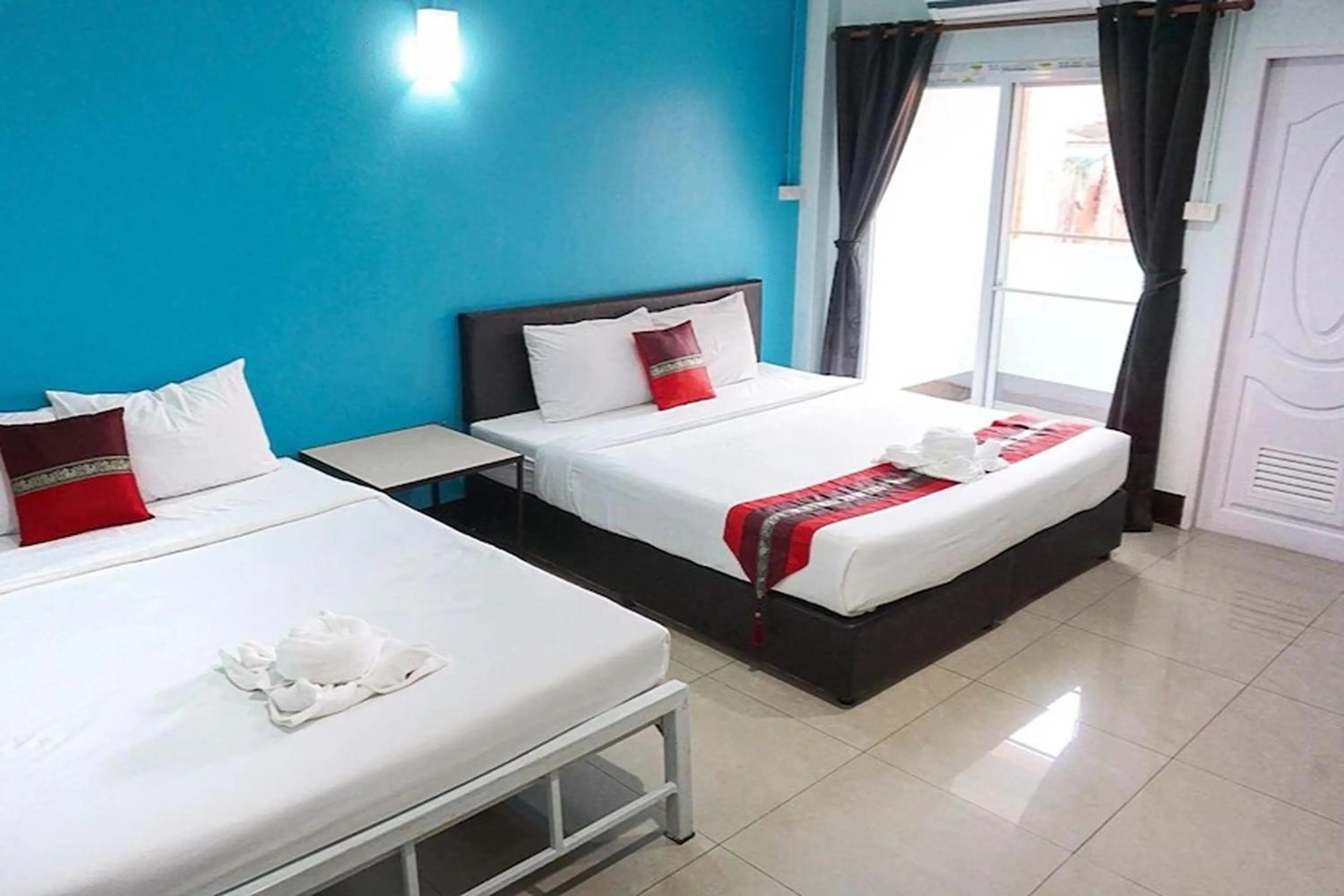 Bed in Chat House Chiang Rai