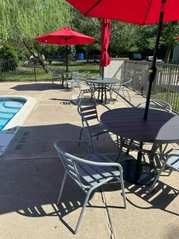 Patio in Ramada by Wyndham Newark/Wilmington