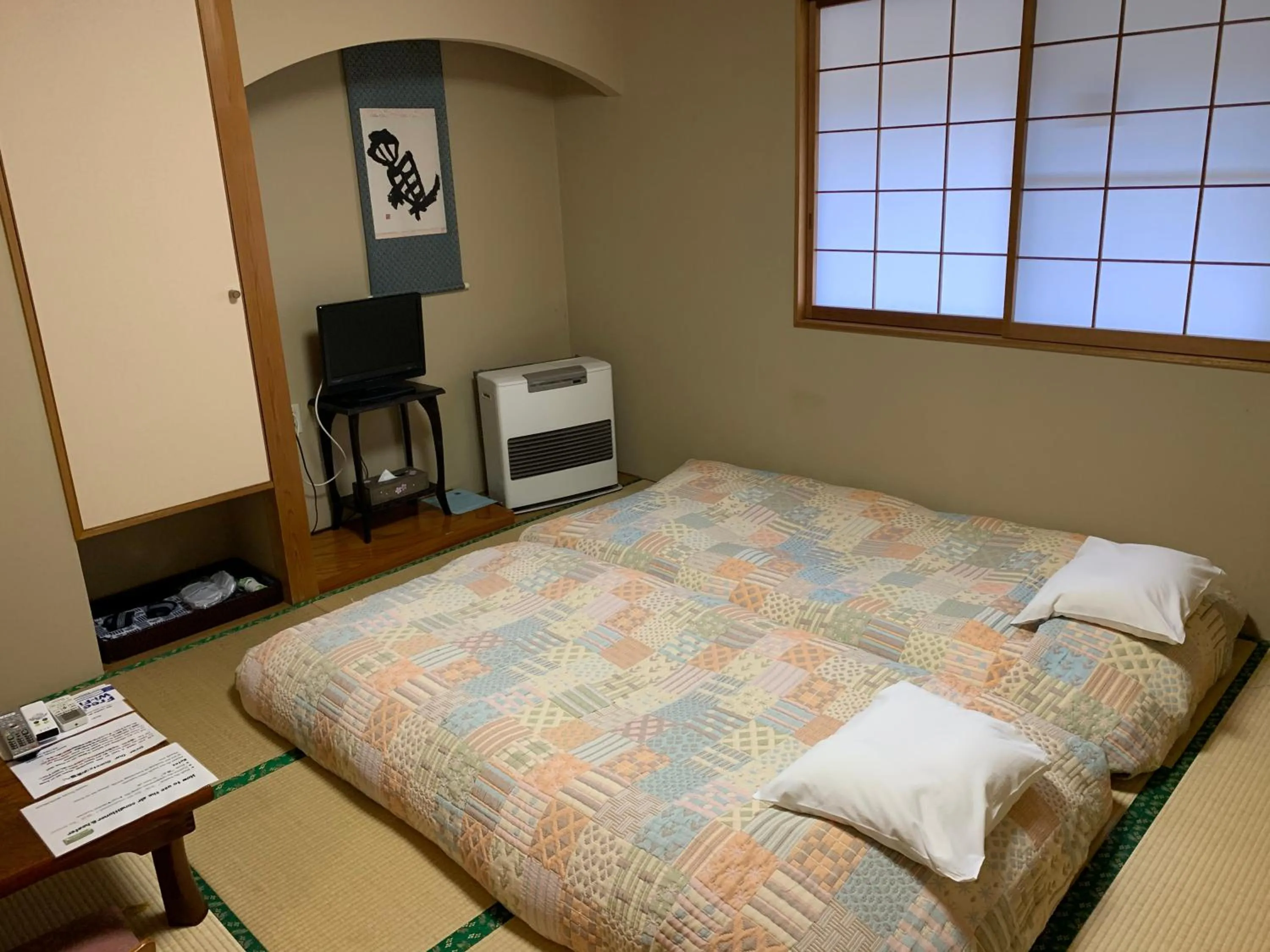 Bed in Annex Turtle Hotori-An