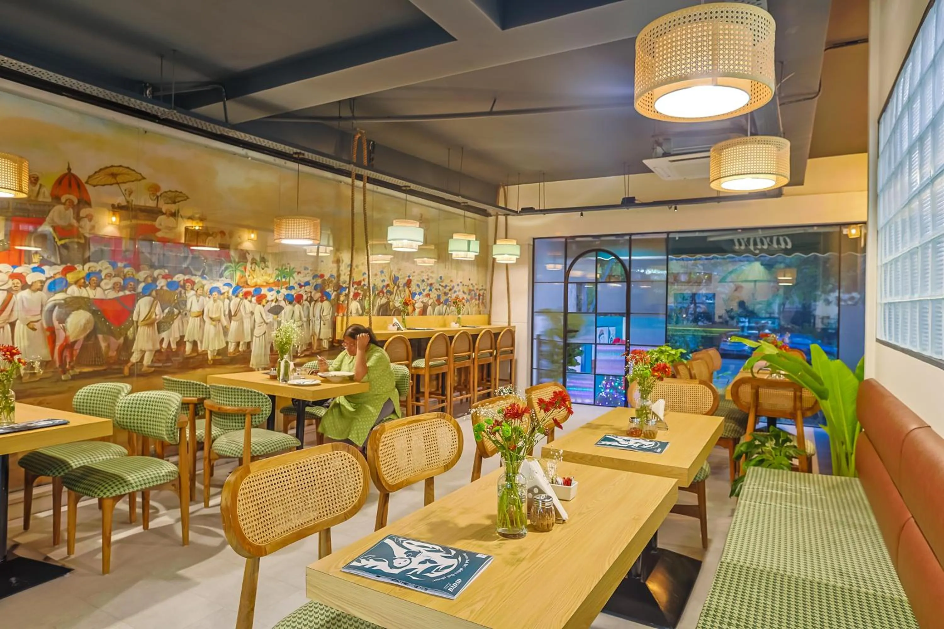 Restaurant/places to eat in Amber Inn by Orion Hotels