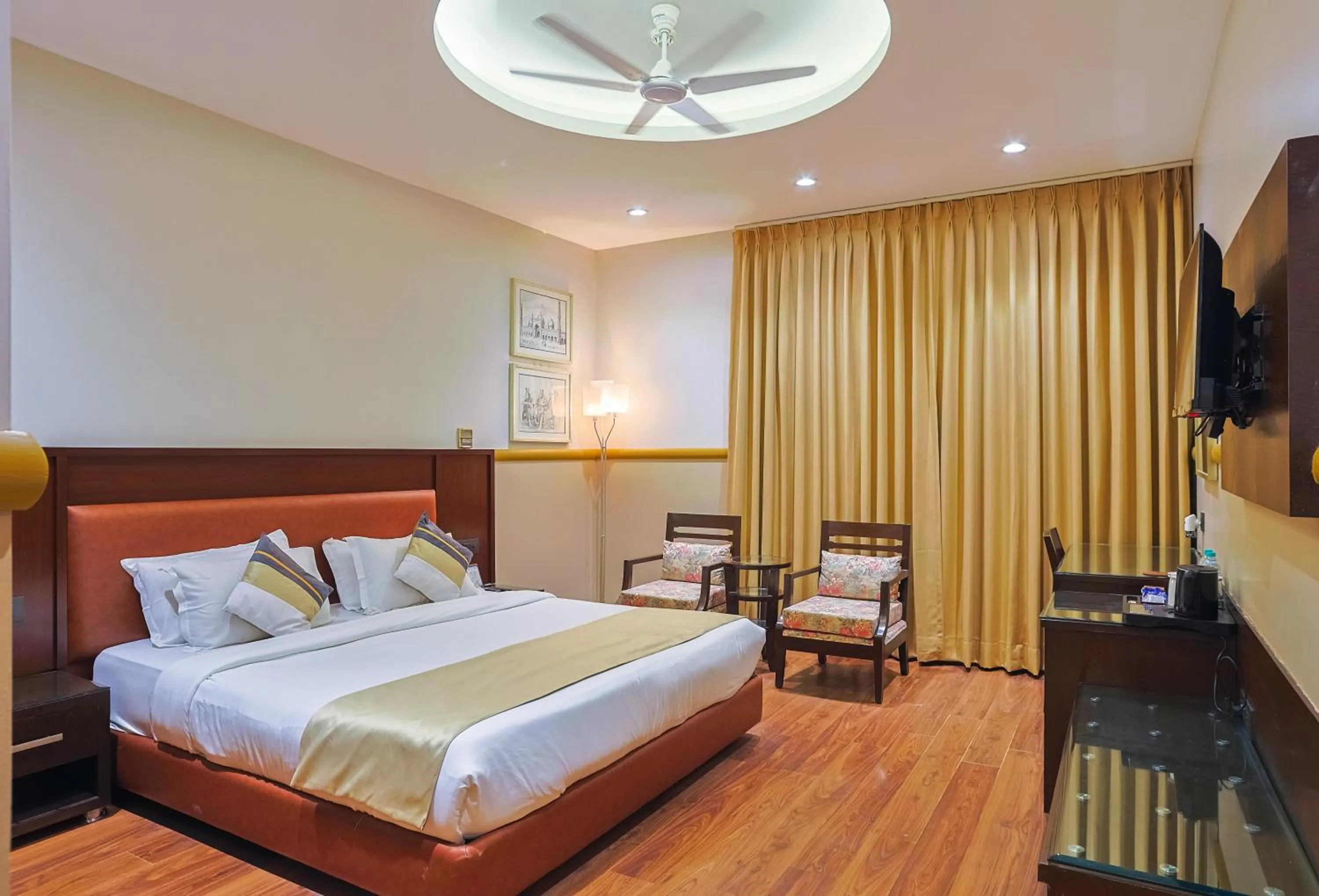 Bed in Amber Inn by Orion Hotels