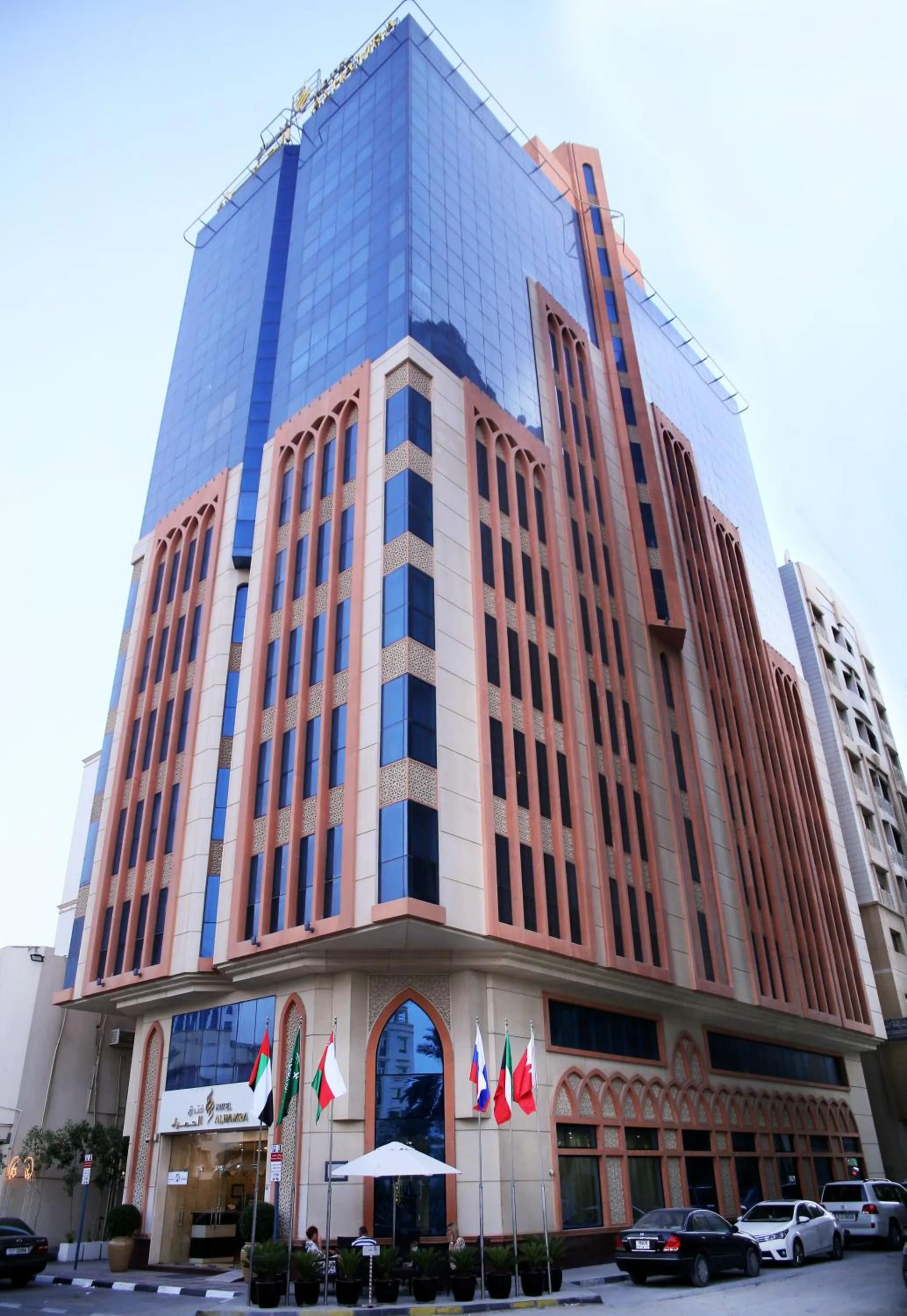Property building in Al Hamra Hotel