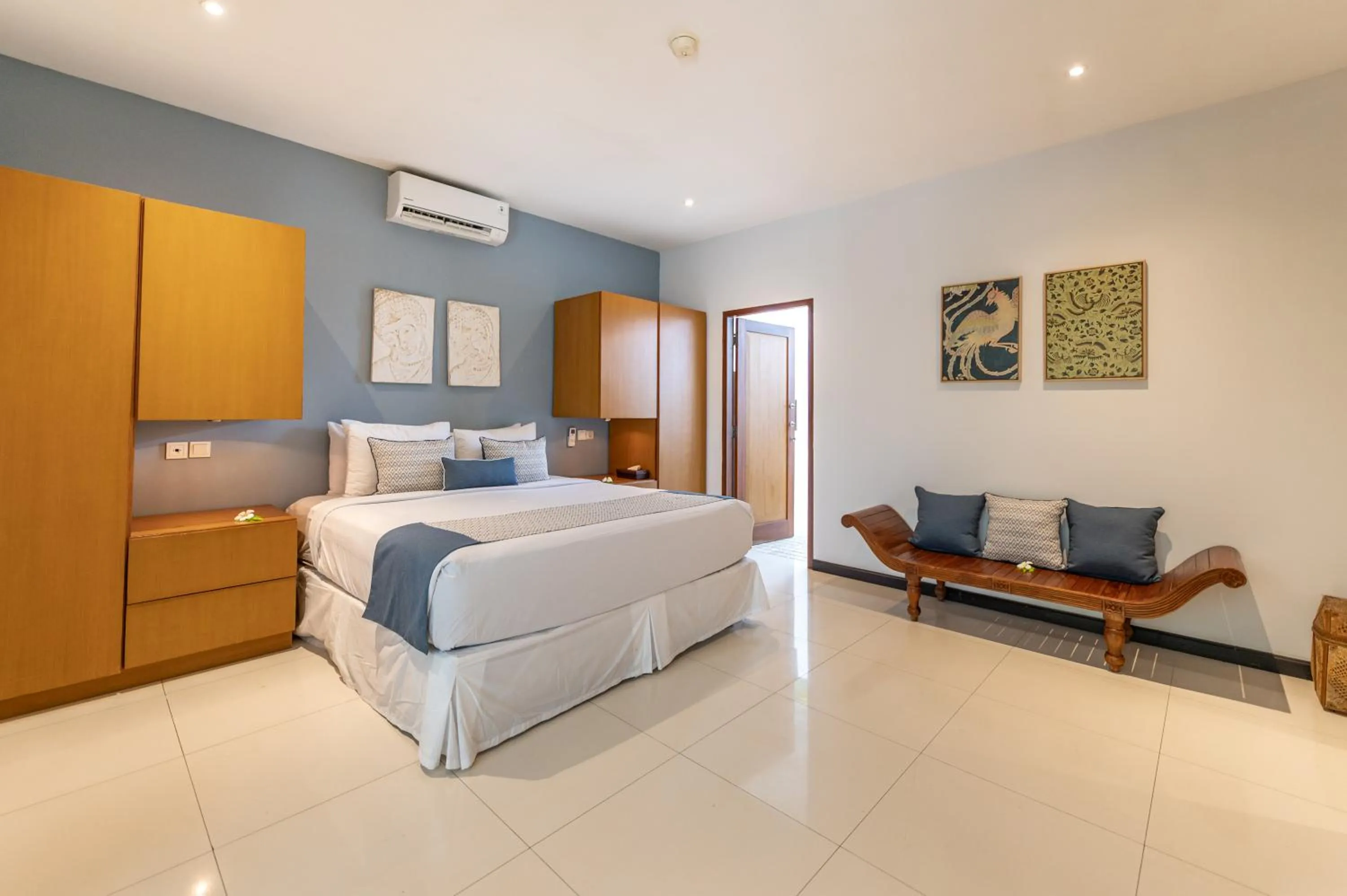 Bedroom, Bed in Villa Coco Bali