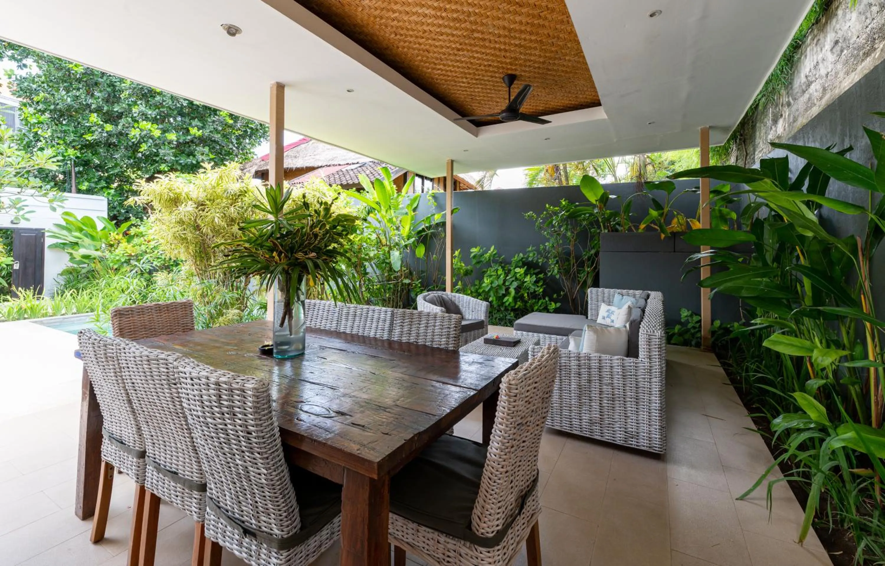 Living room in Villa Coco Bali
