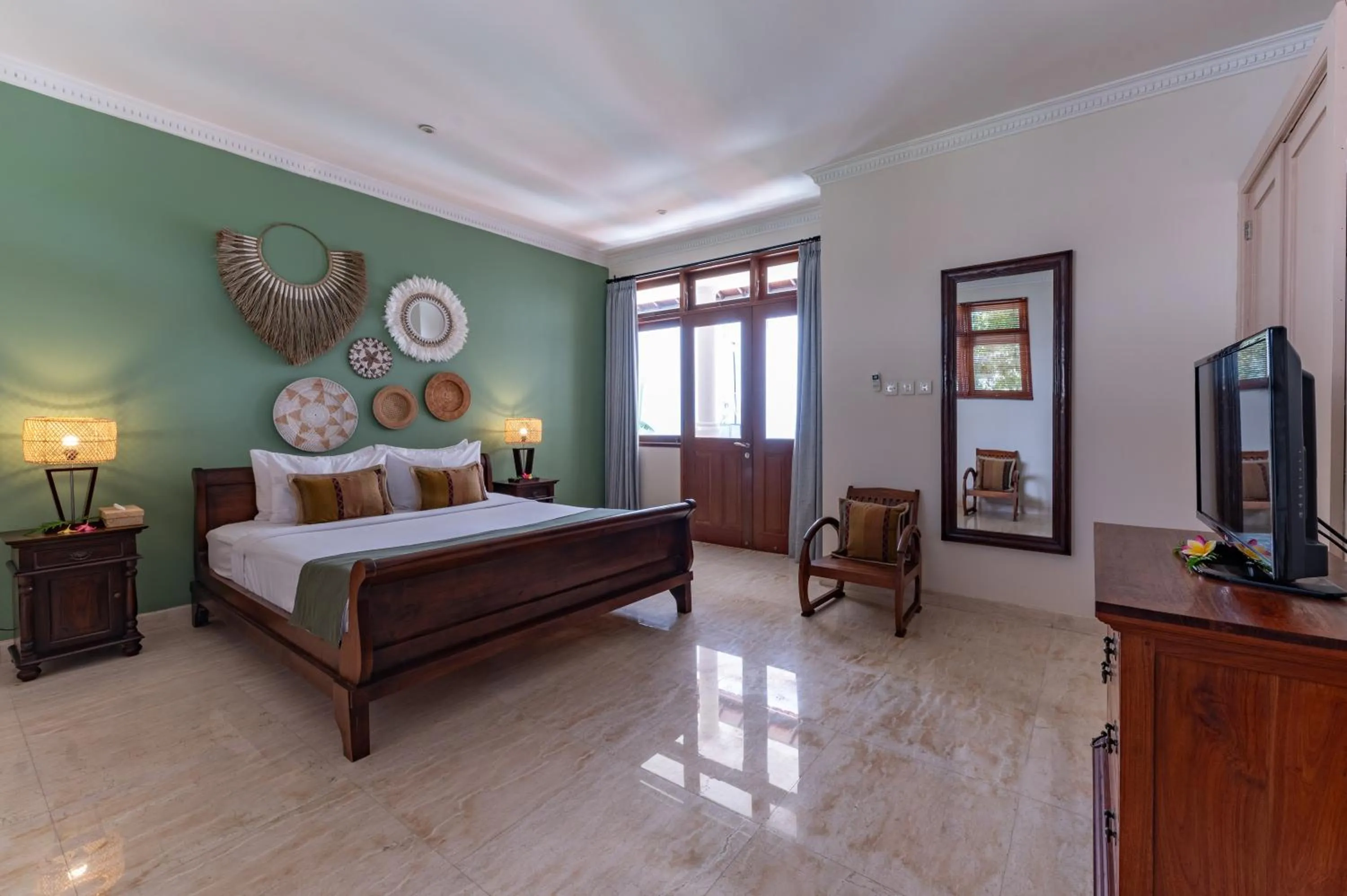 Bedroom, Bed in Villa Coco Bali