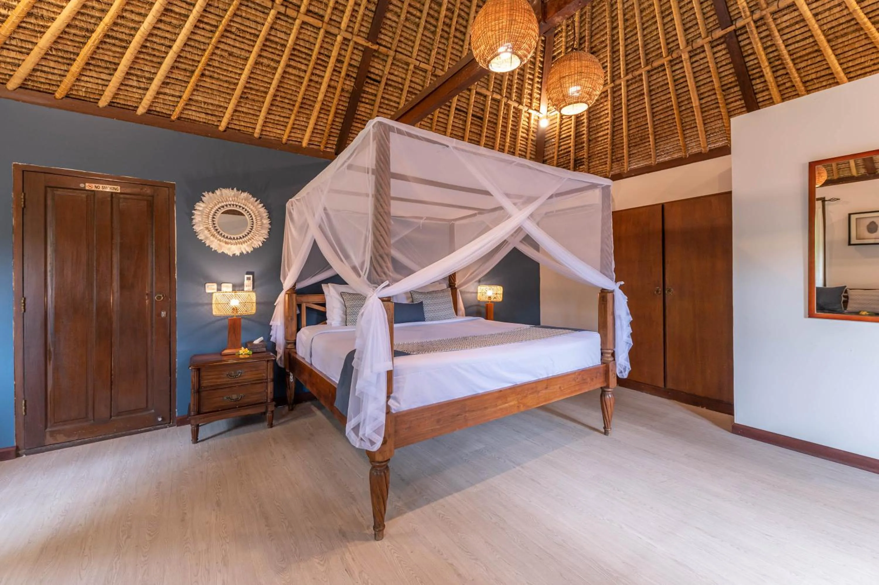 Bedroom, Bed in Villa Coco Bali