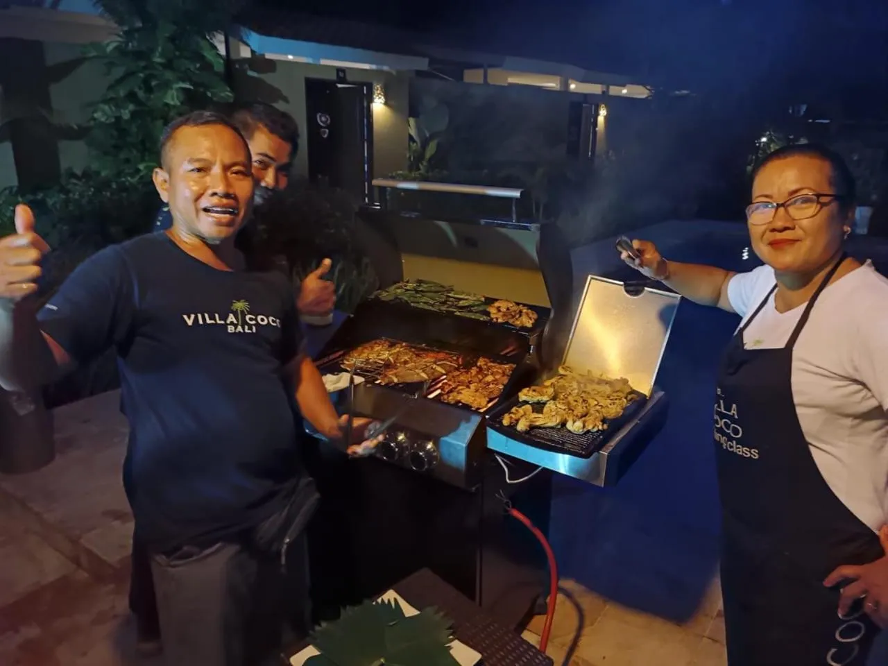 BBQ facilities in Villa Coco Bali