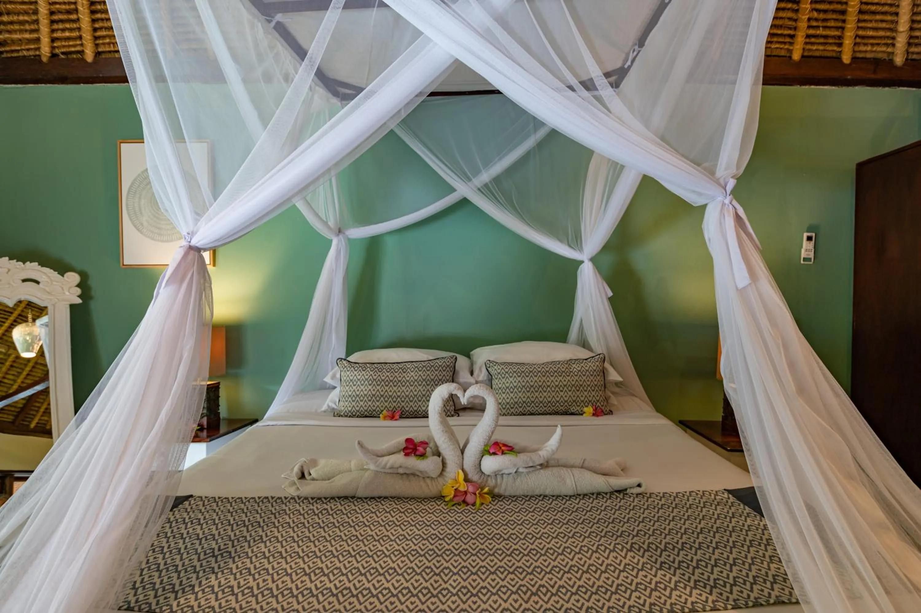 Bedroom, Bed in Villa Coco Bali