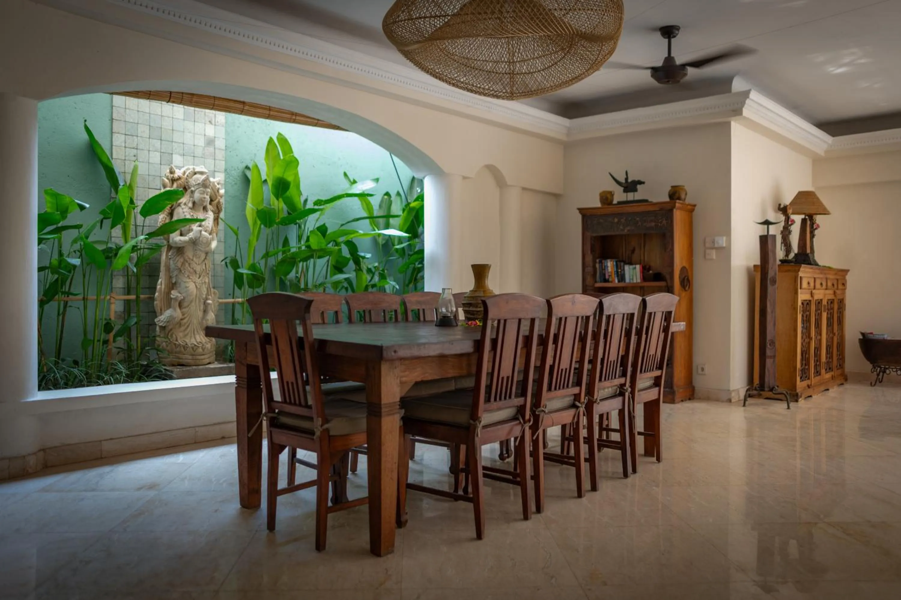 Dining area in Villa Coco Bali