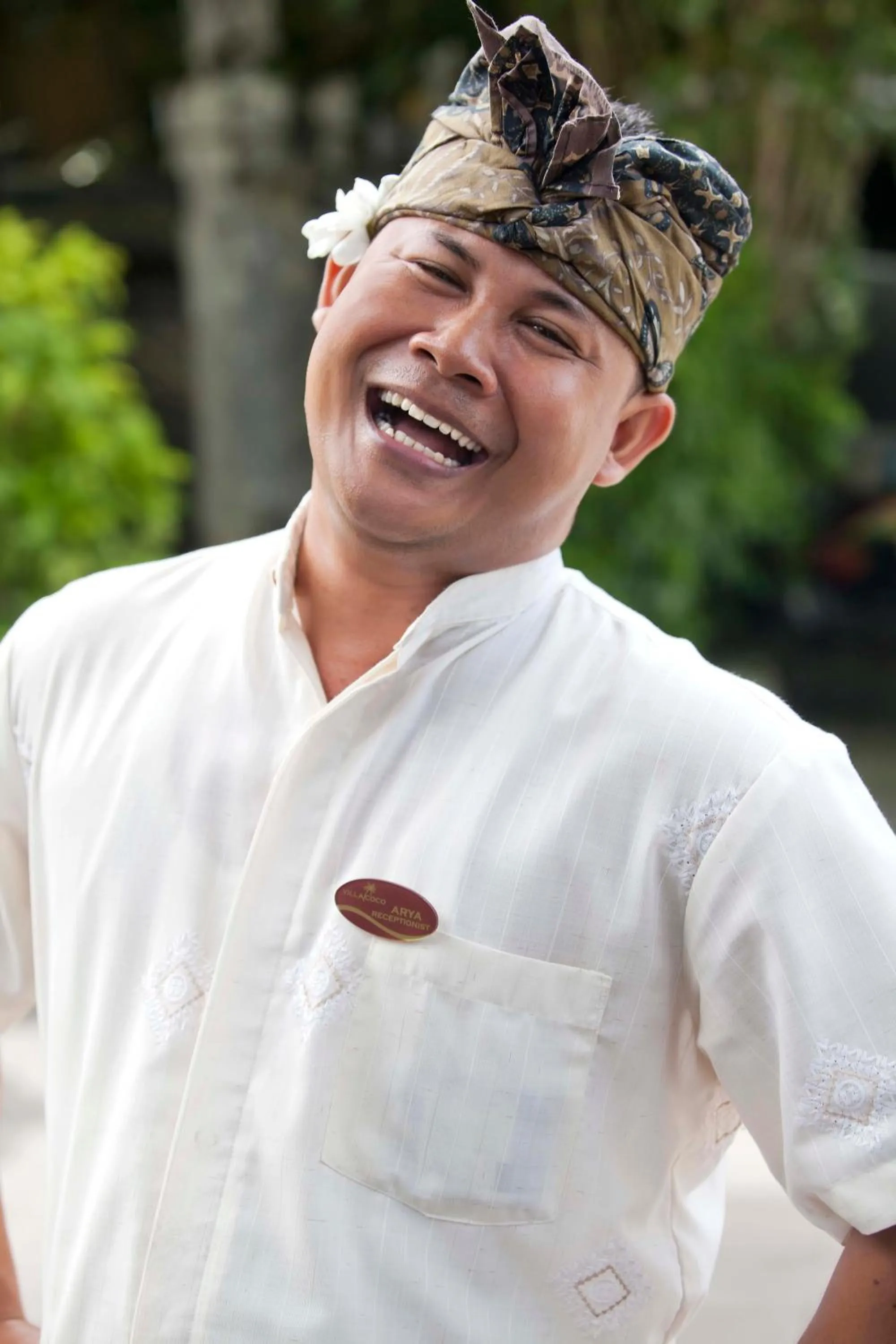 Staff in Villa Coco Bali