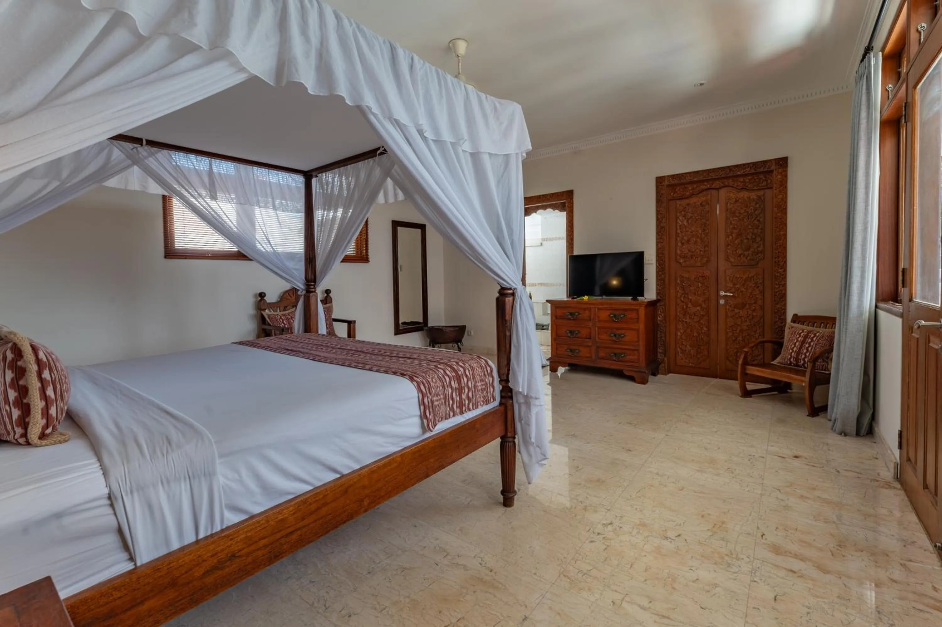 Bedroom, Bed in Villa Coco Bali