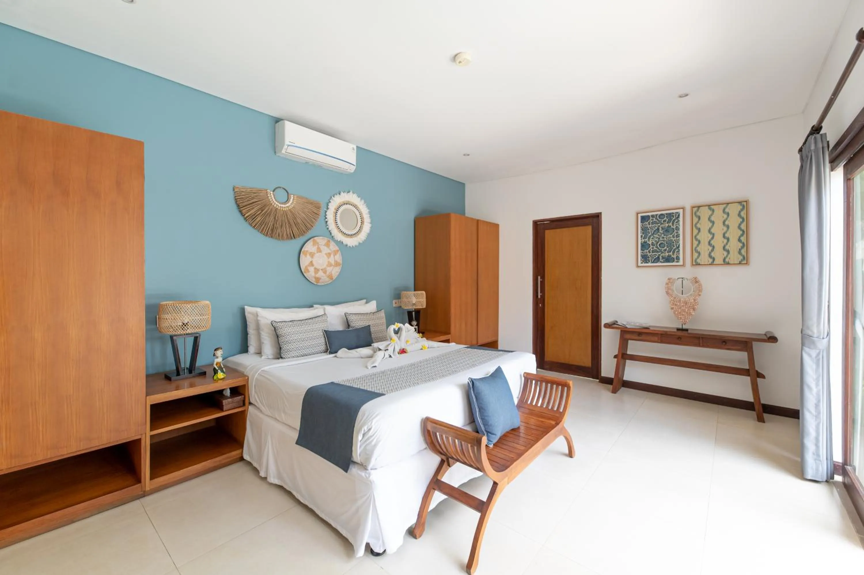 Bedroom, Bed in Villa Coco Bali