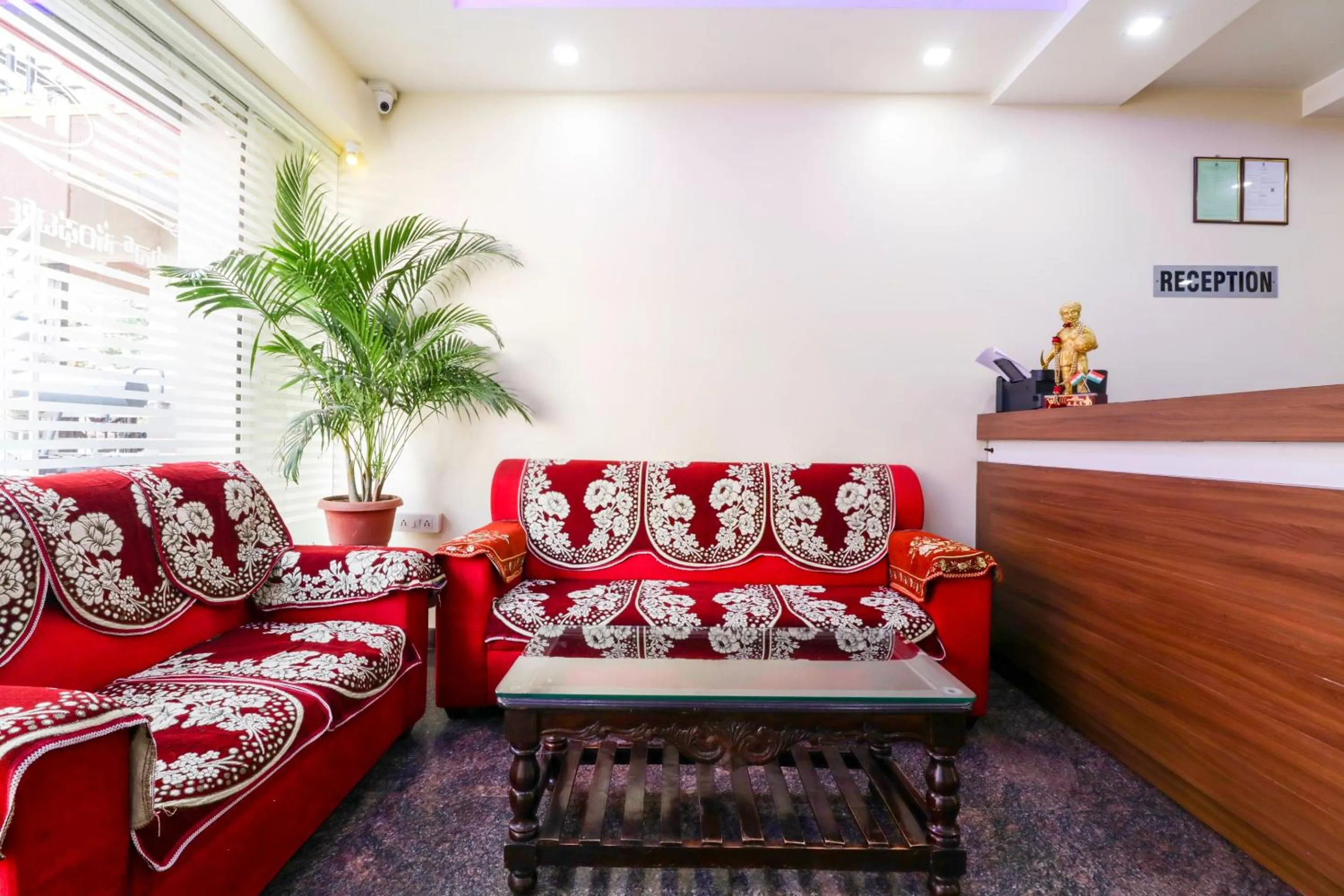 Lobby or reception in Hotel O Champion Comfort Near Hosahalli Metro Station