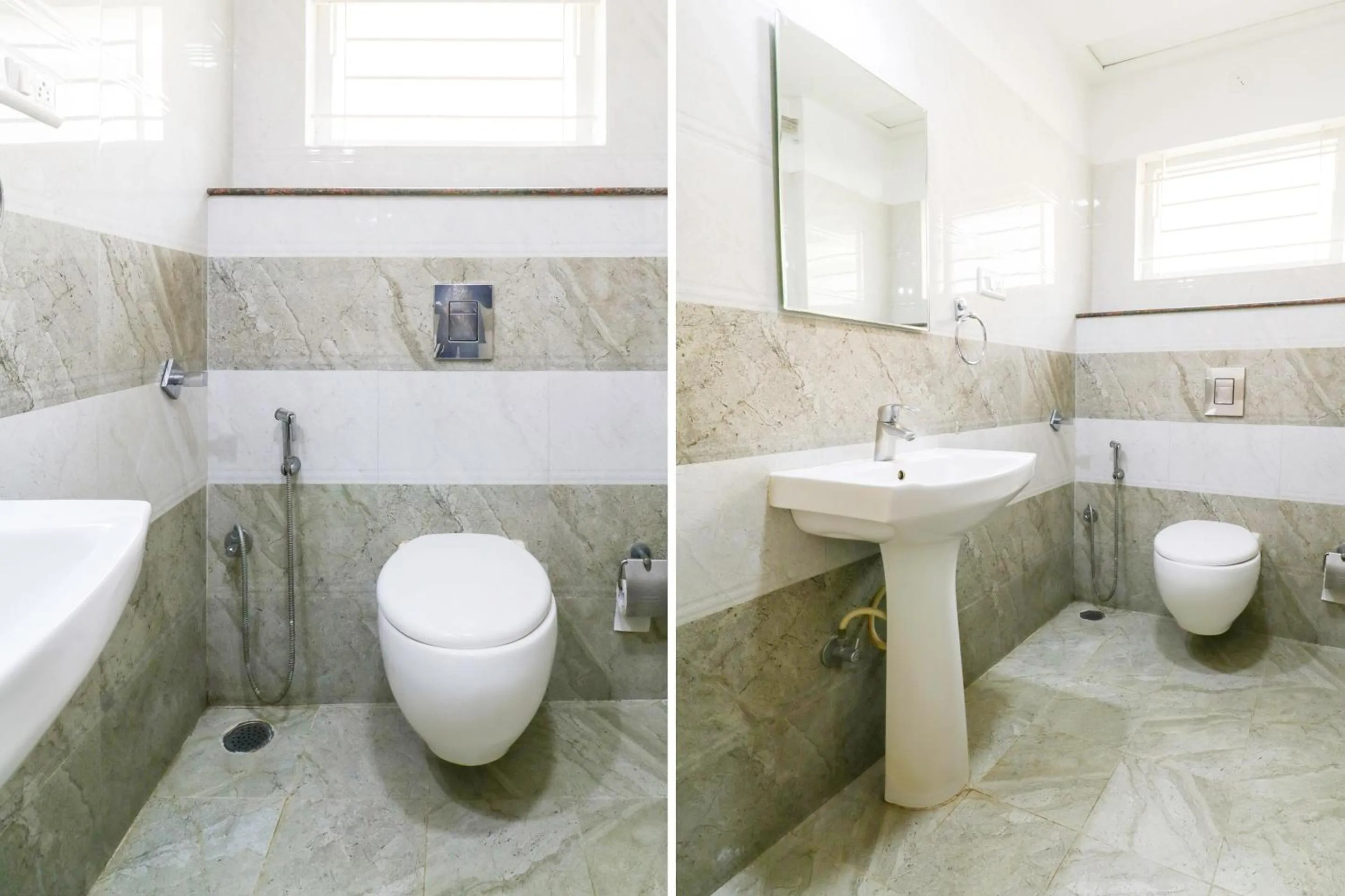 Bathroom in Hotel O Champion Comfort Near Hosahalli Metro Station