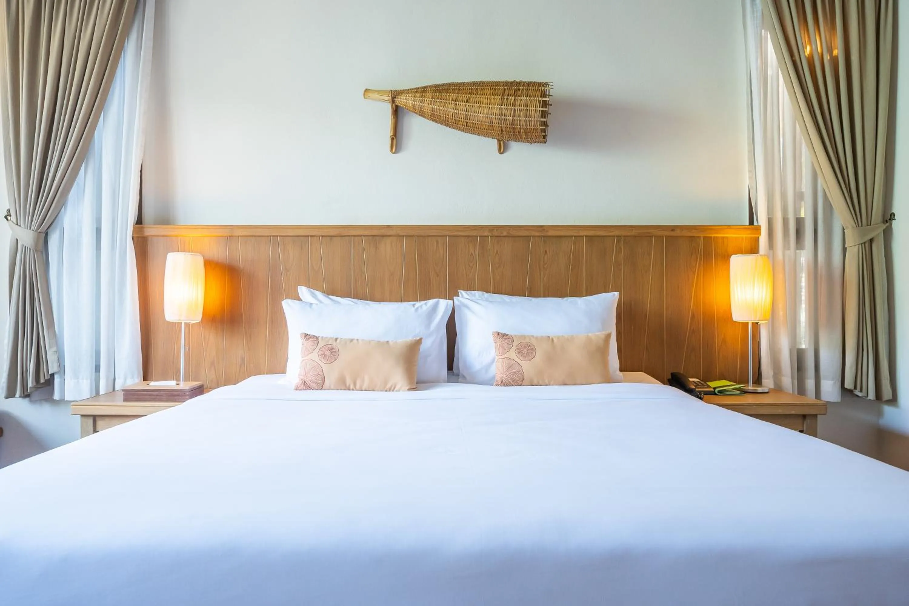 Bed in Sai Kaew Beach Resort