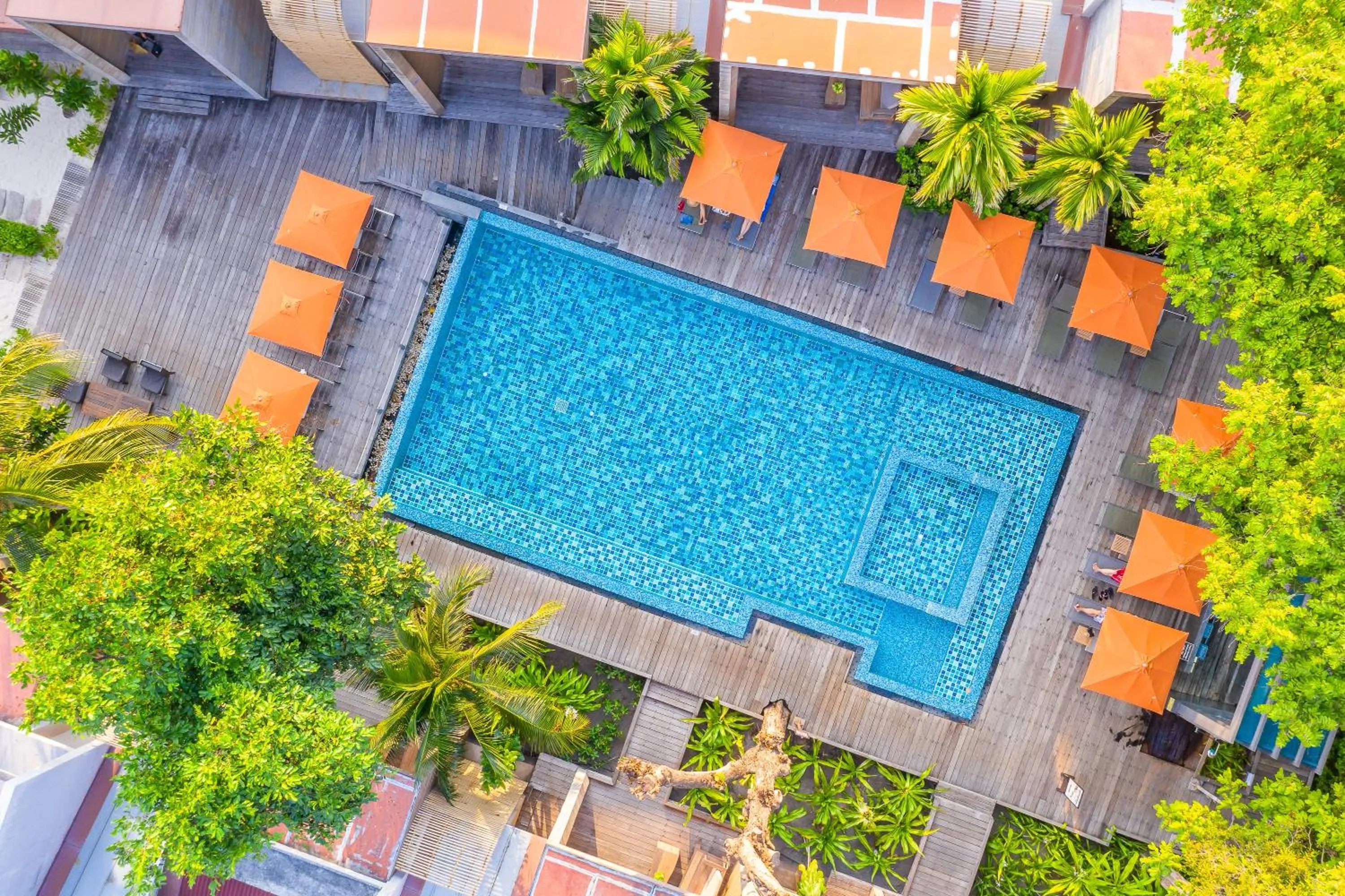 Bird's eye view in Sai Kaew Beach Resort