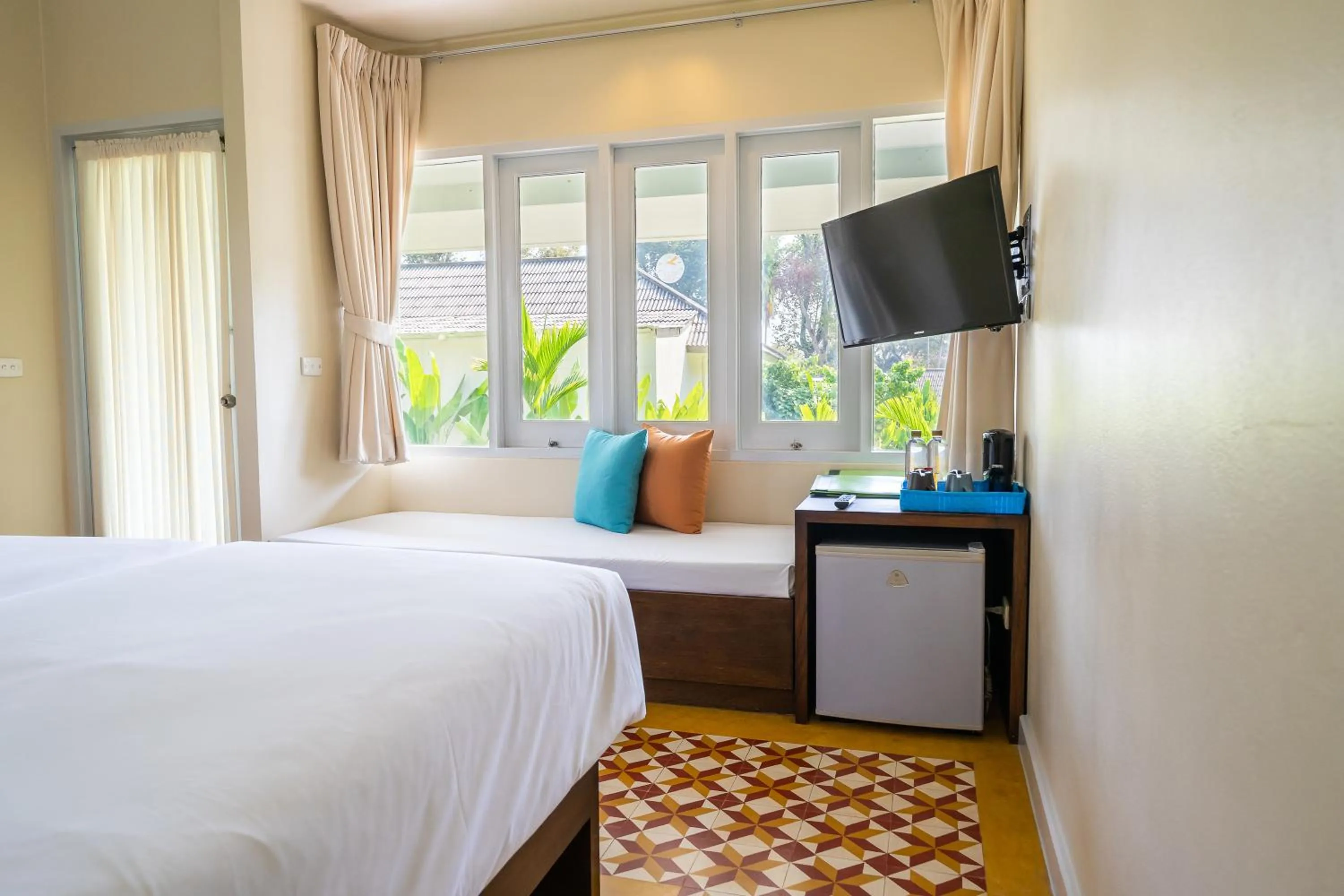 TV and multimedia, Bed in Sai Kaew Beach Resort