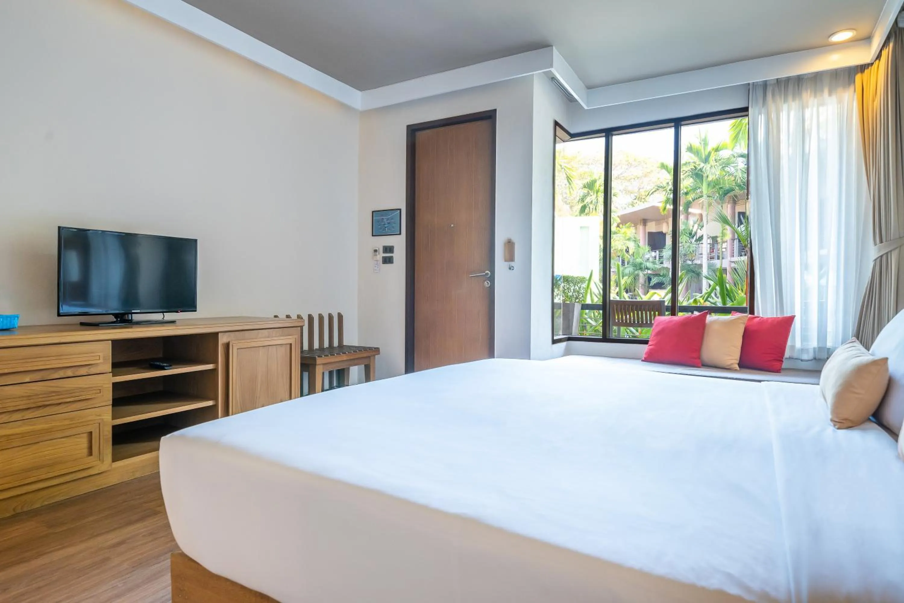 Bed in Sai Kaew Beach Resort