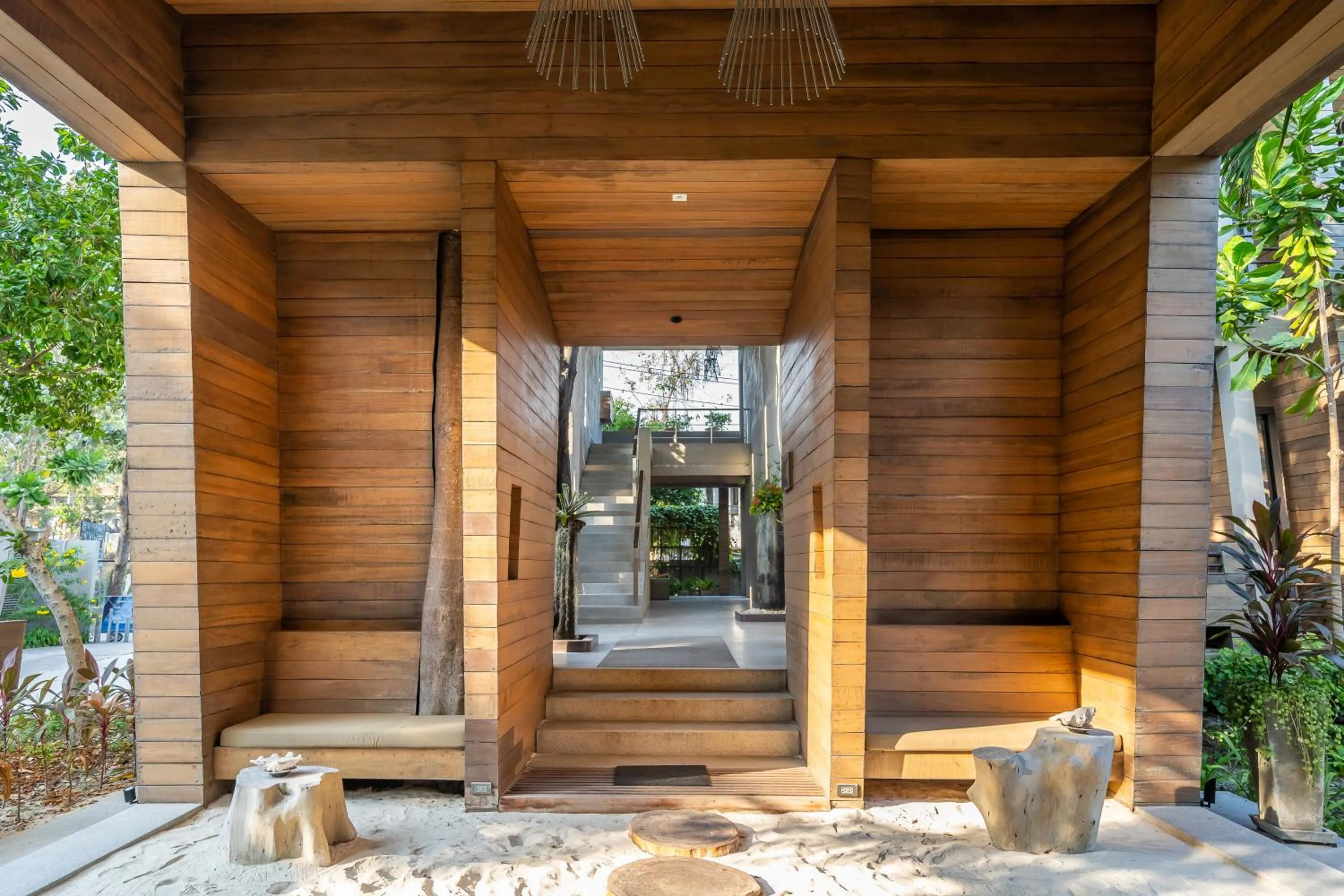 Facade/entrance in Sai Kaew Beach Resort