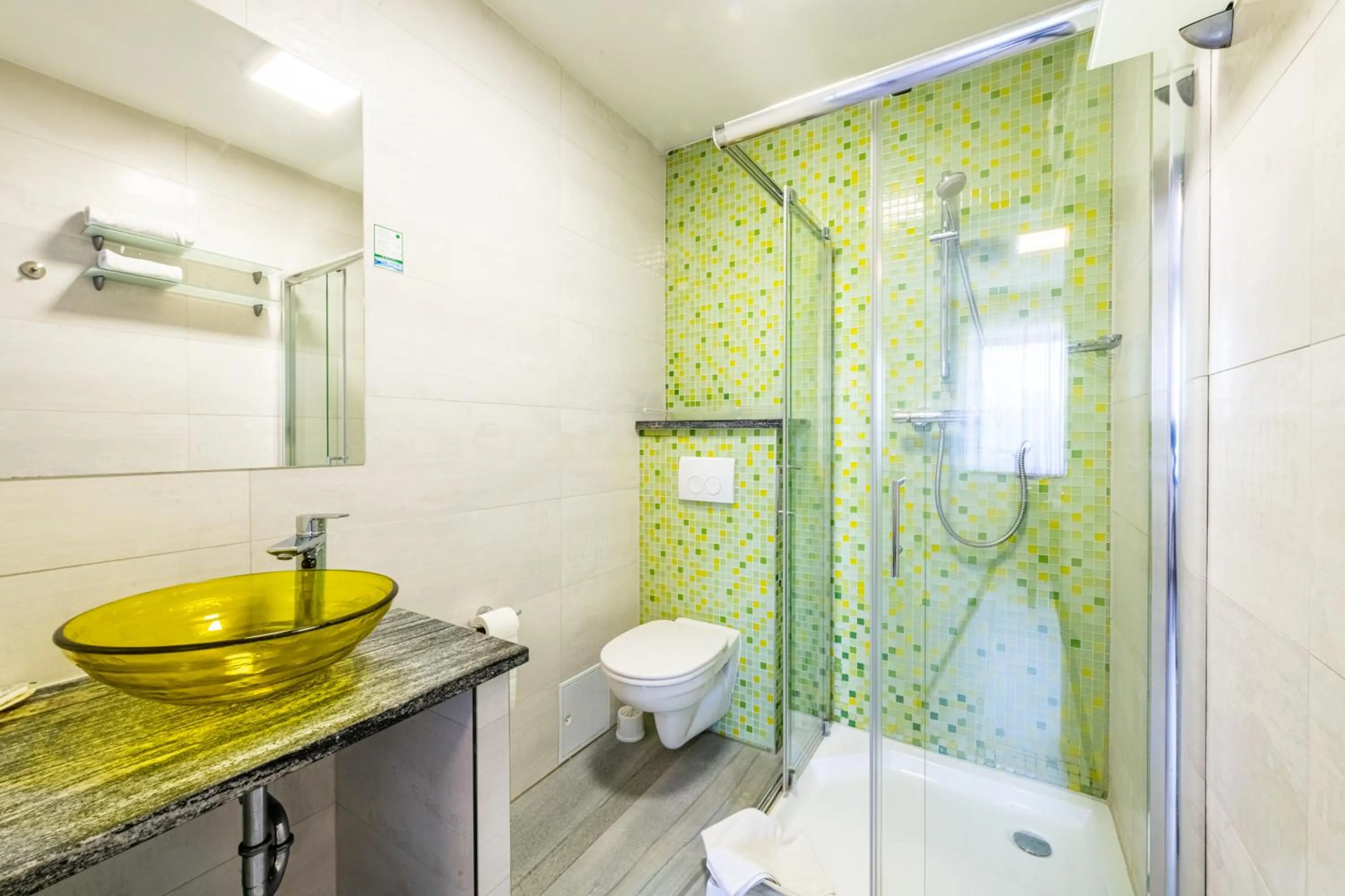 Shower in Wels Inn Hotel