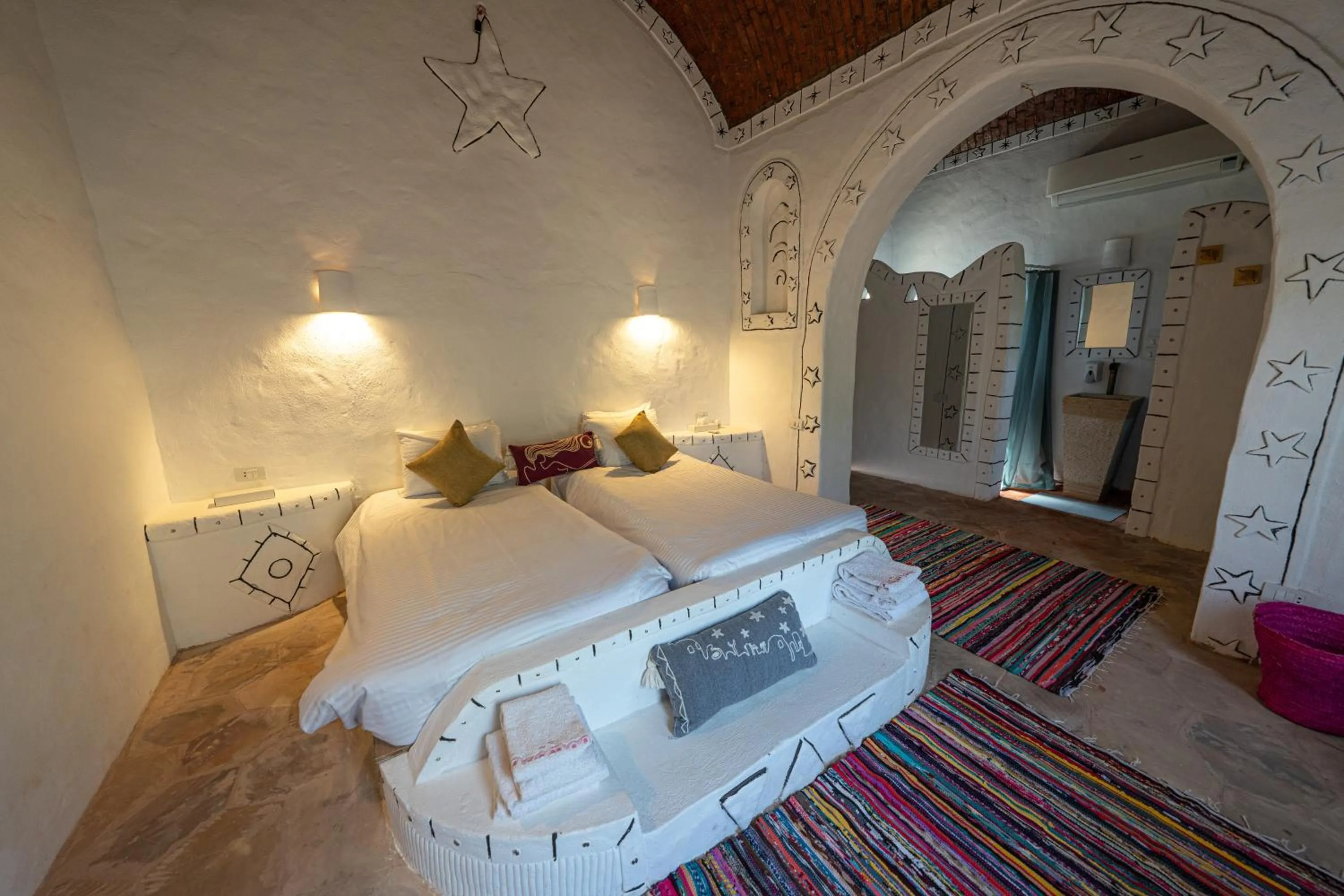 Bed in Anakato Nubian Experience