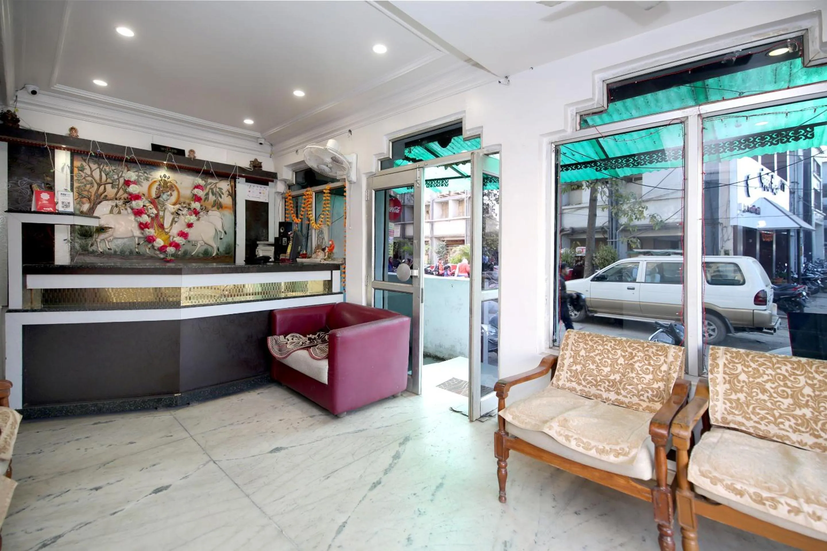 Lobby or reception in Hotel O Dwarika Inn