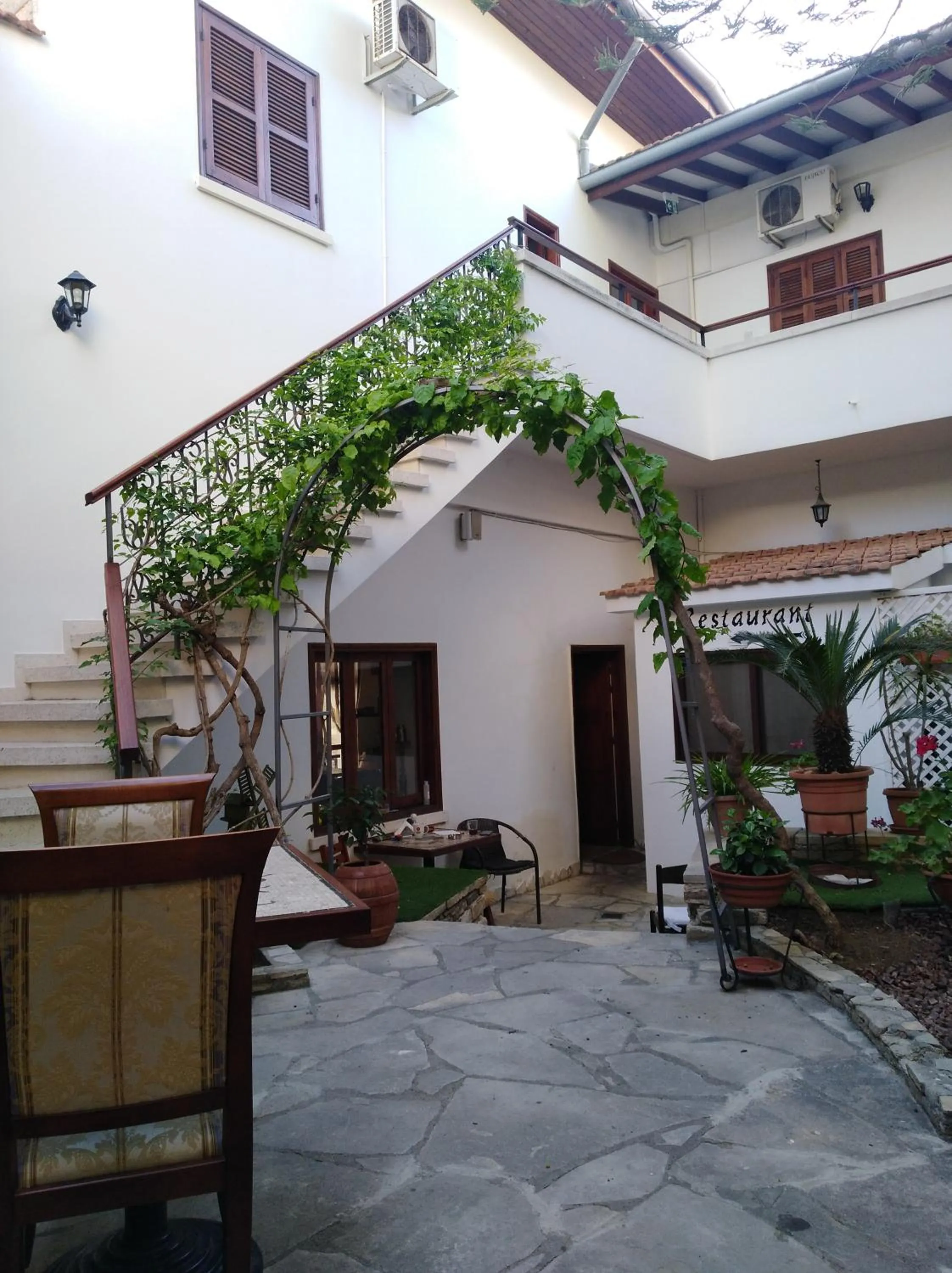 Garden in Lefkara Hotel