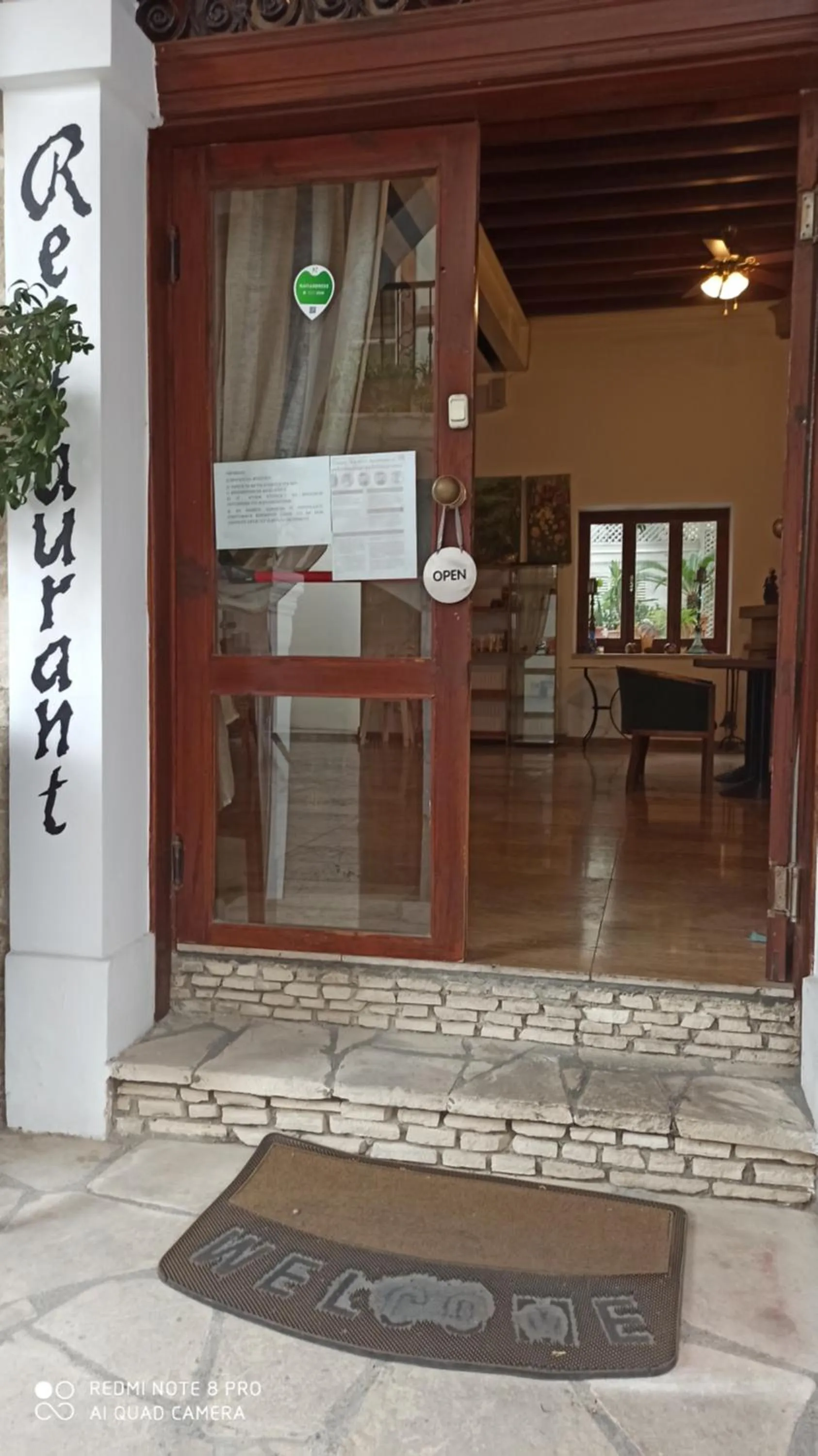 Facade/entrance in Lefkara Hotel