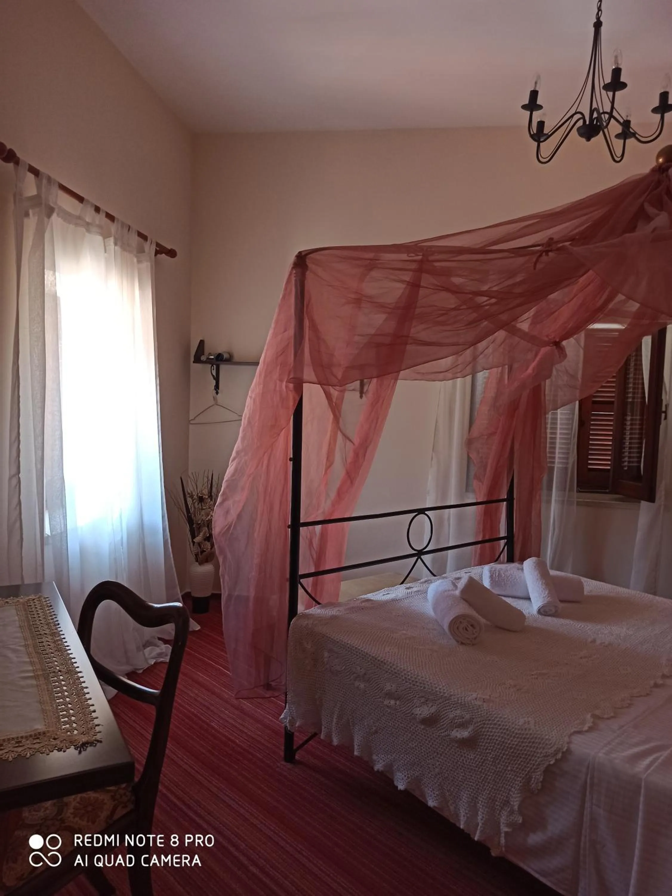 Bed in Lefkara Hotel