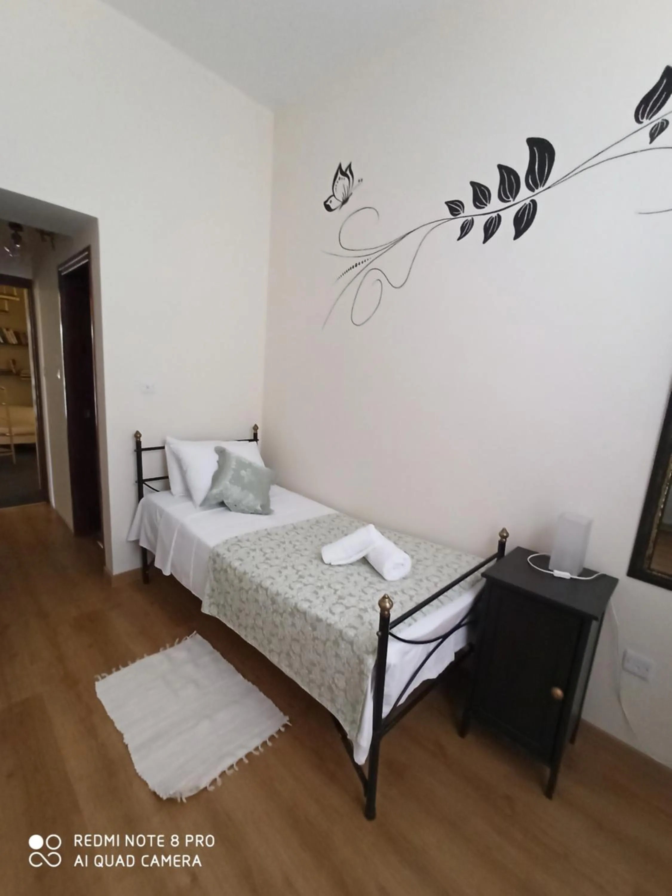 Bed in Lefkara Hotel