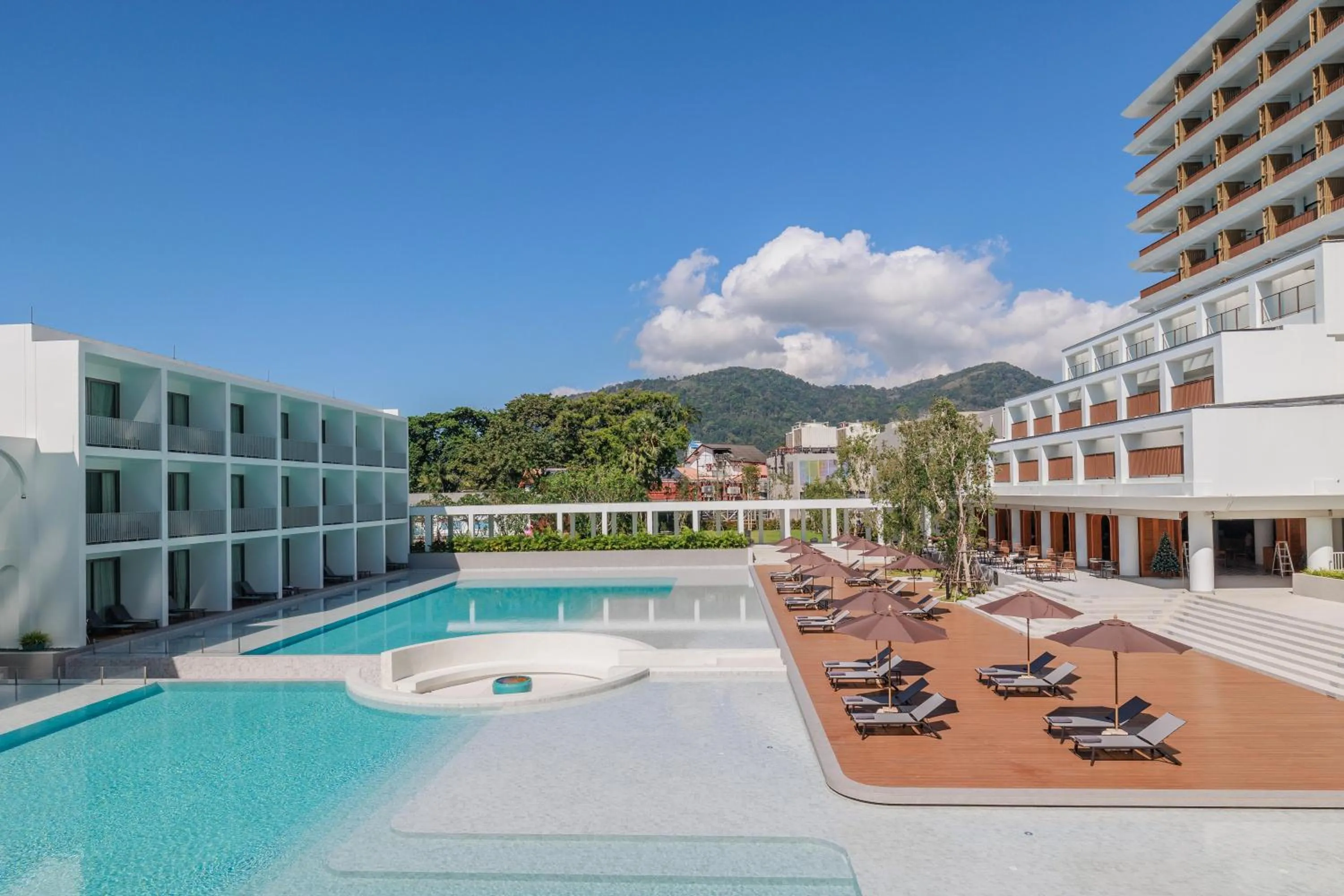 Swimming pool in Patong Beach Hotel by See2Sea