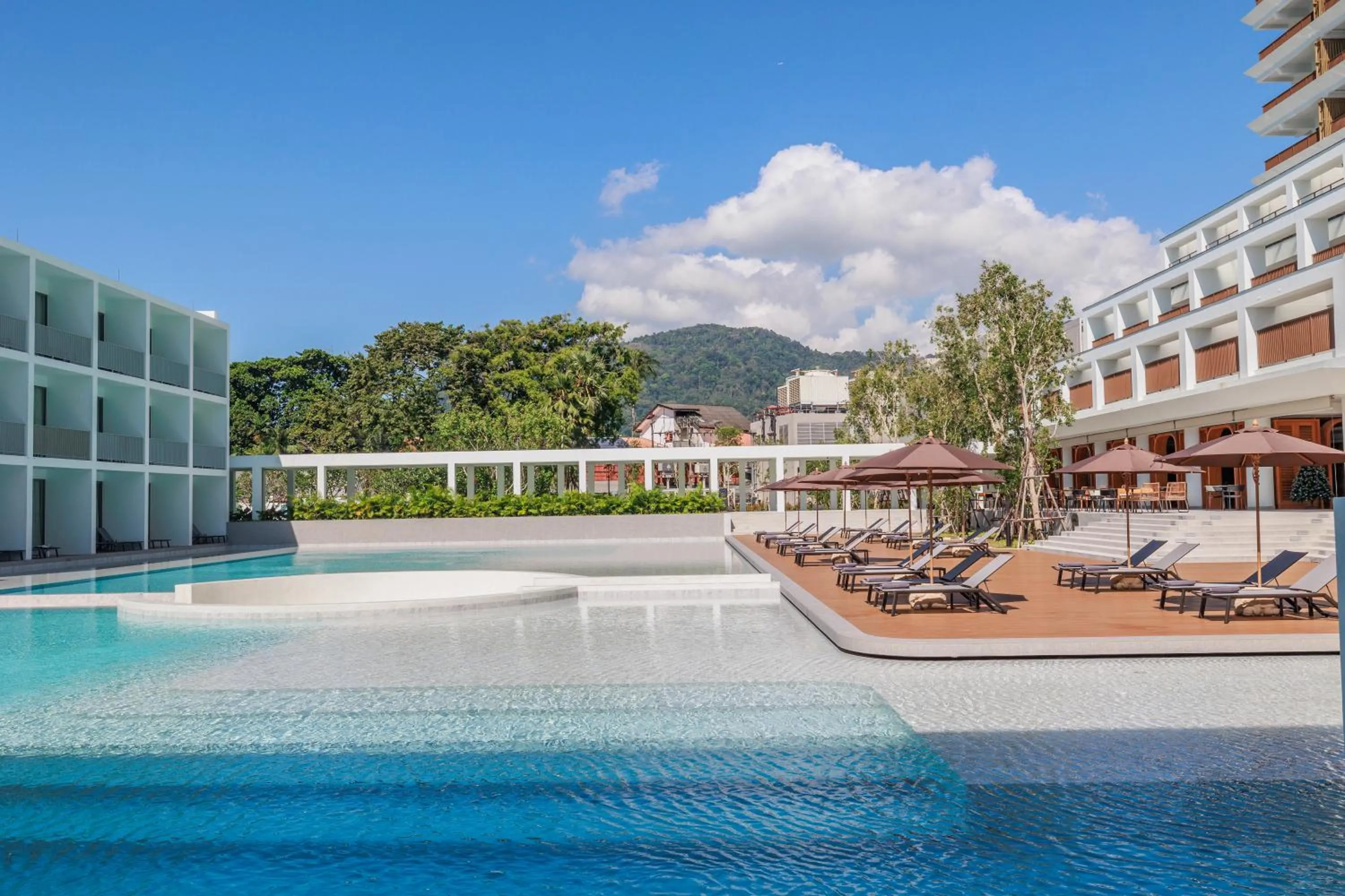 Swimming pool in Patong Beach Hotel by See2Sea