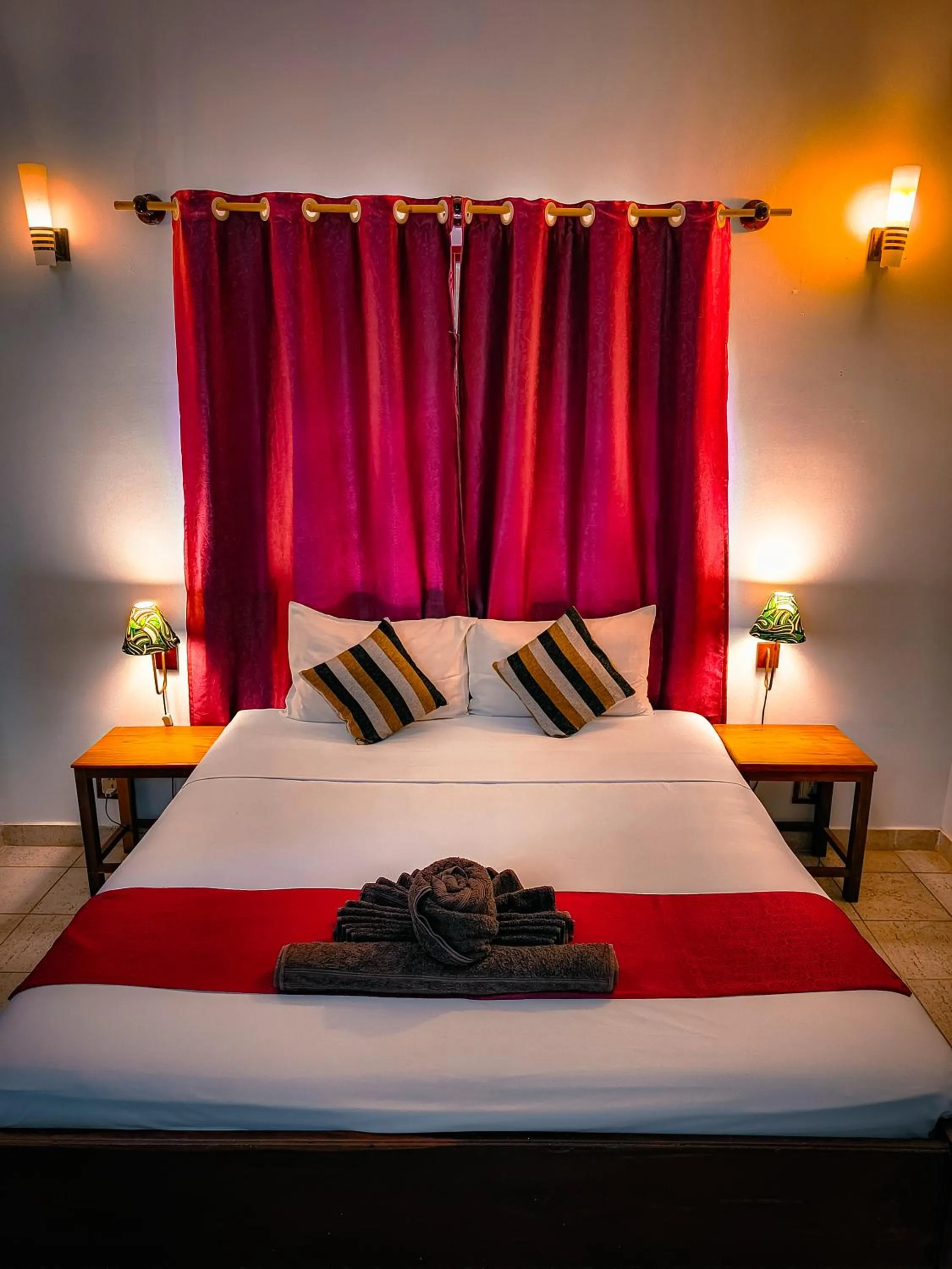 Bed in Au Cabaret Vert