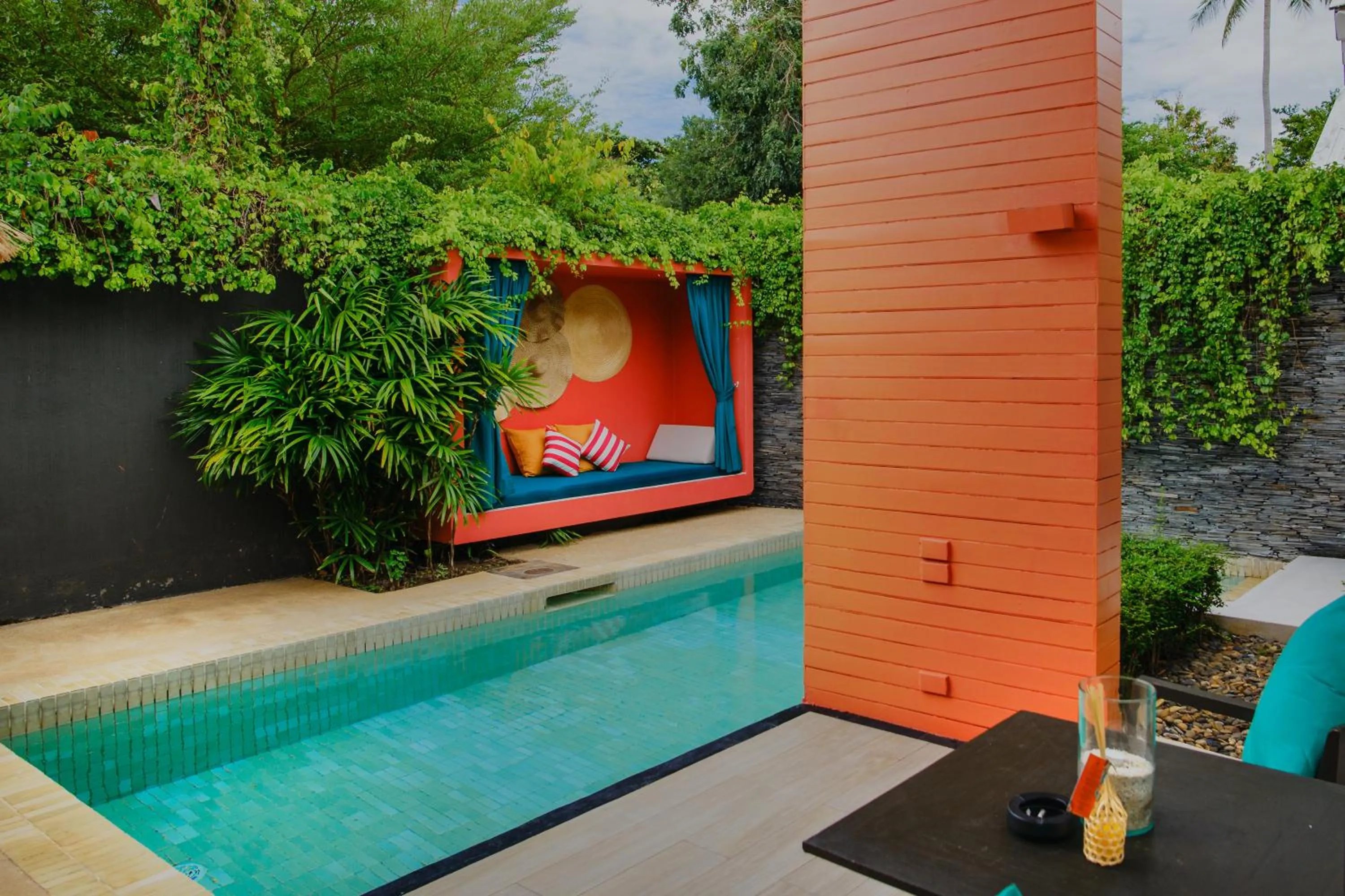 Pool view in Tolani Resort Koh Samui