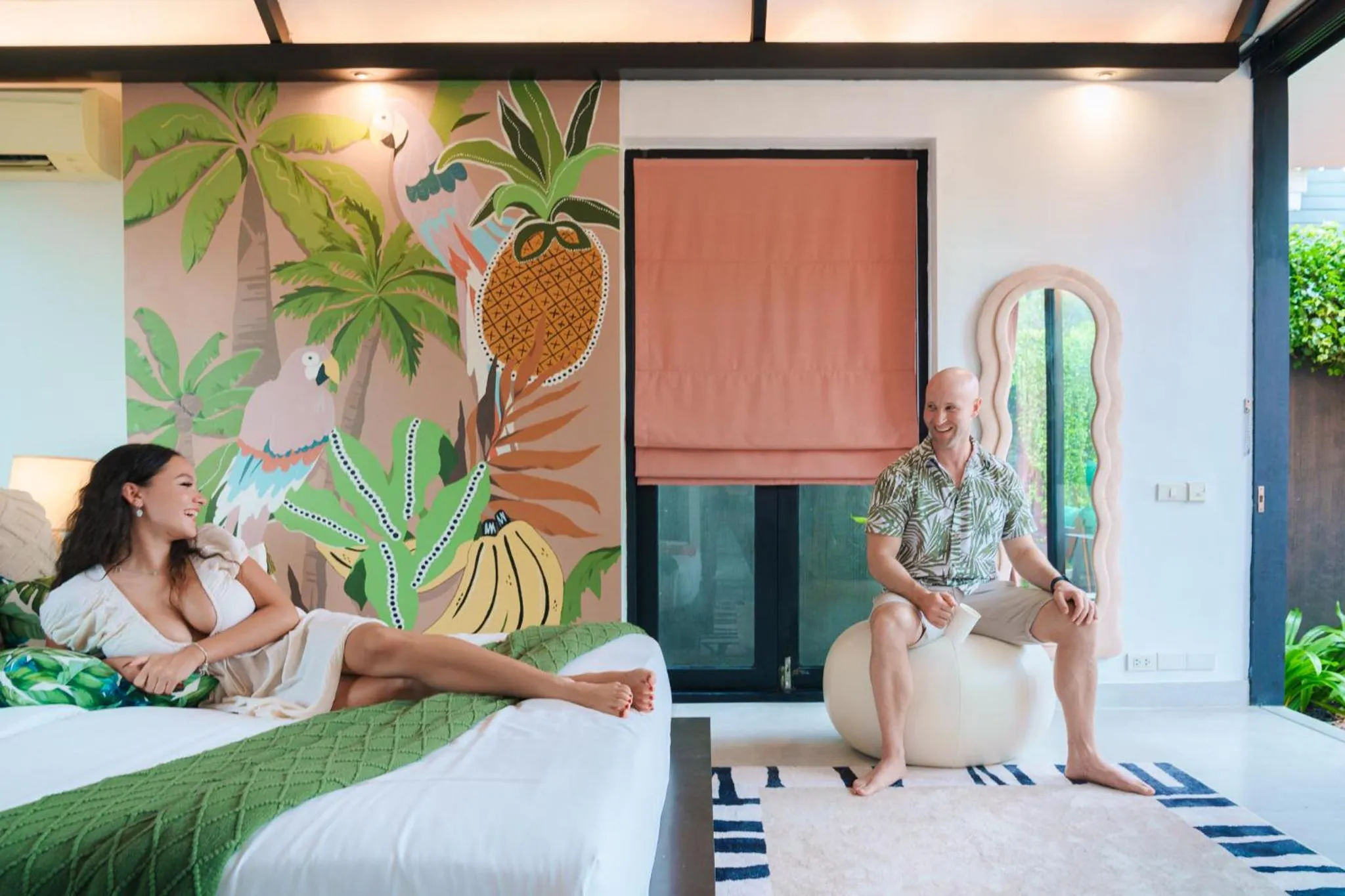 Bed in Tolani Resort Koh Samui