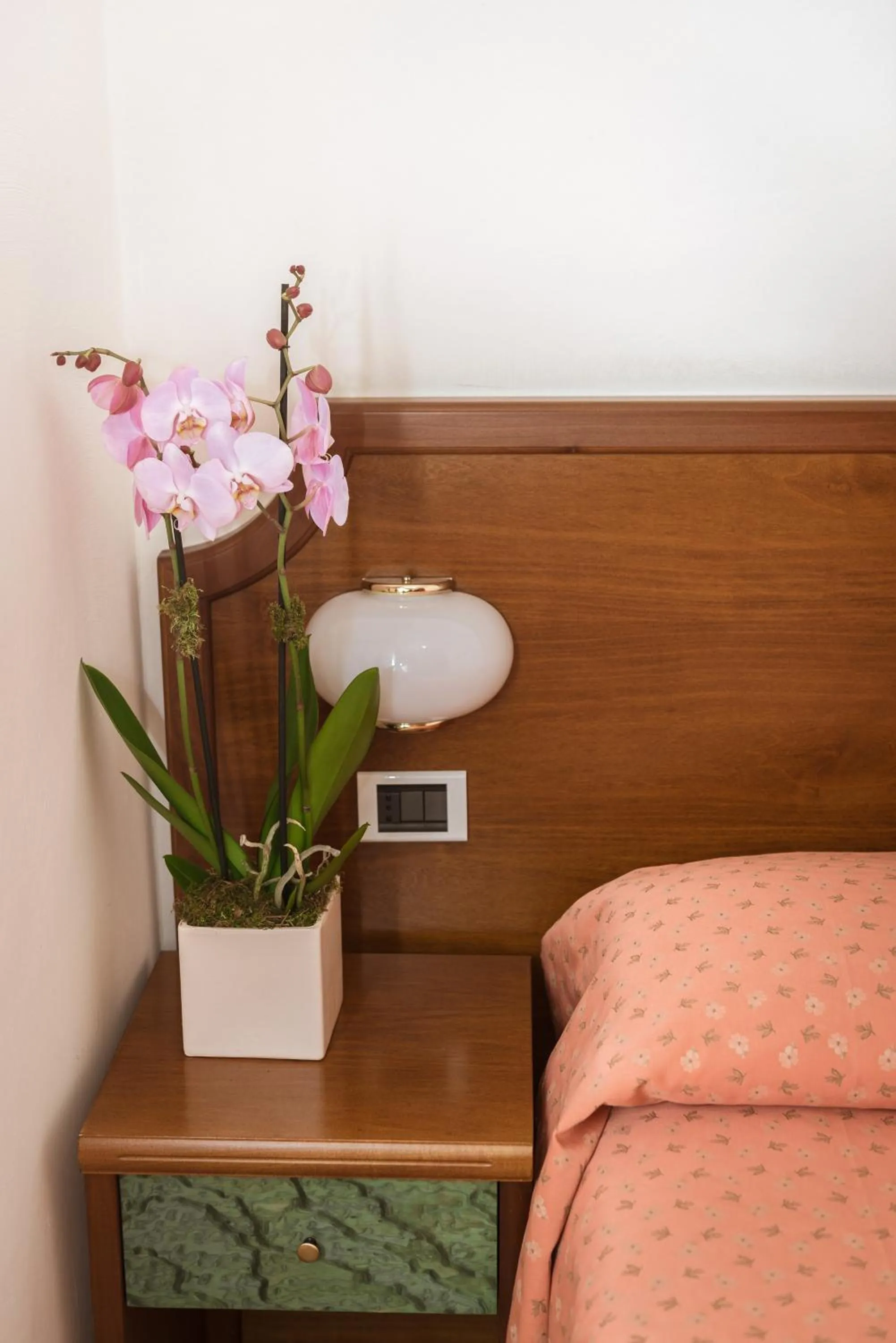 Bed in Hotel San Pietro